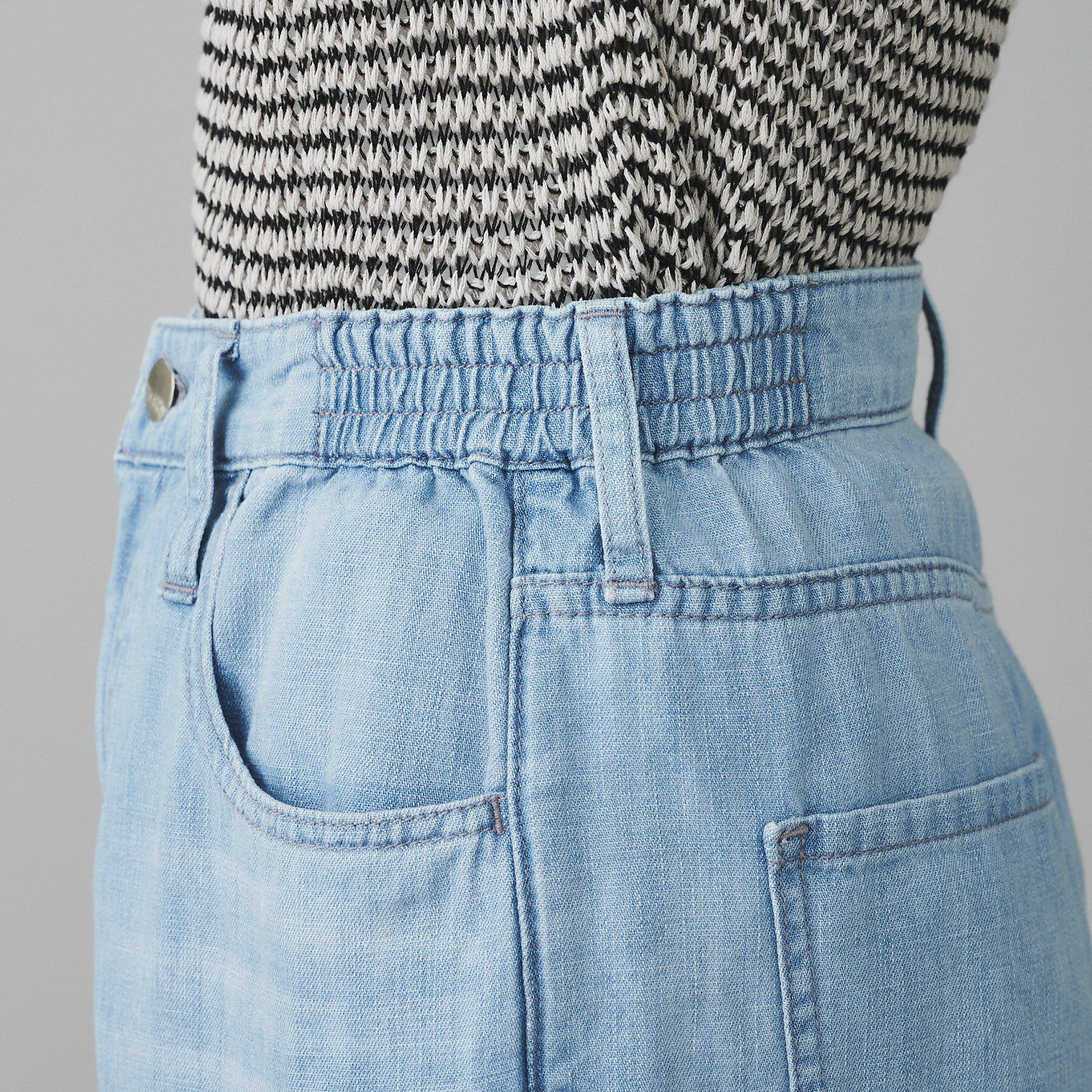 UNTITLED「【Healthy DENIM】Breezy Pink Pepperワイドストレートデニム」|その他|