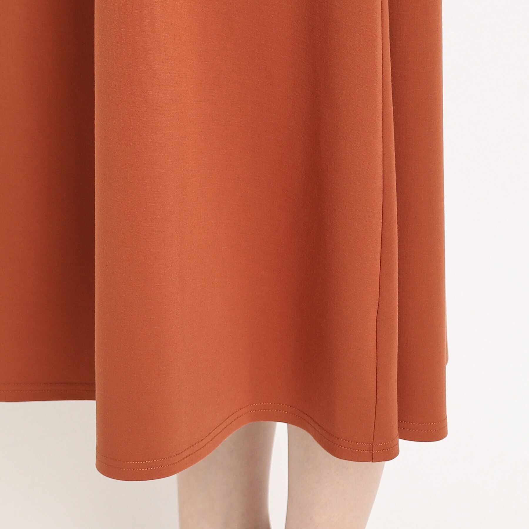 COUP DE CHANCE「【洗える／裏地無し／ジャージ素材】セミフレアーワンピース」|ワンピース|