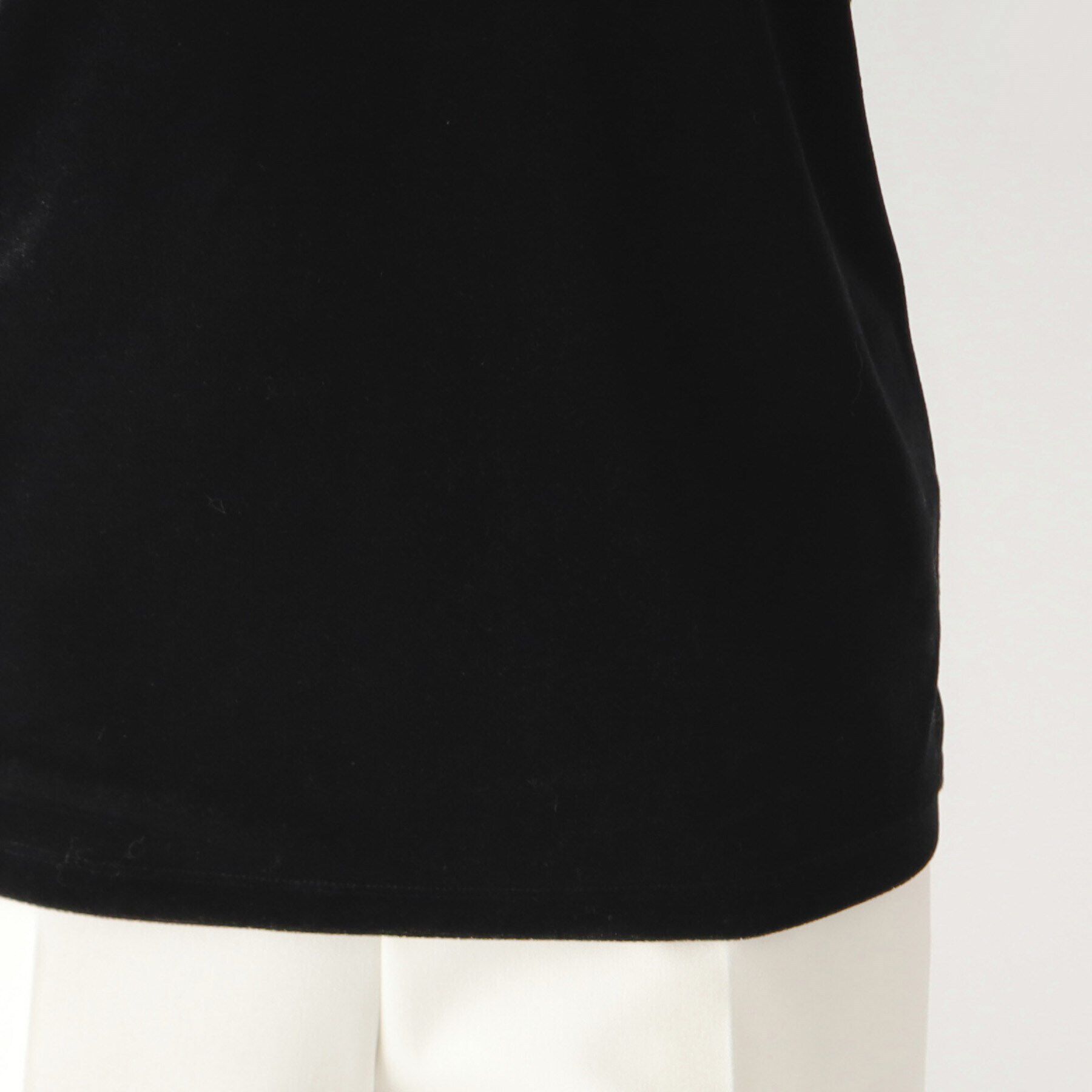 COUP DE CHANCE「【洗える／日本製】ベロア調プルオーバージャージ」|Tシャツ・カットソー|