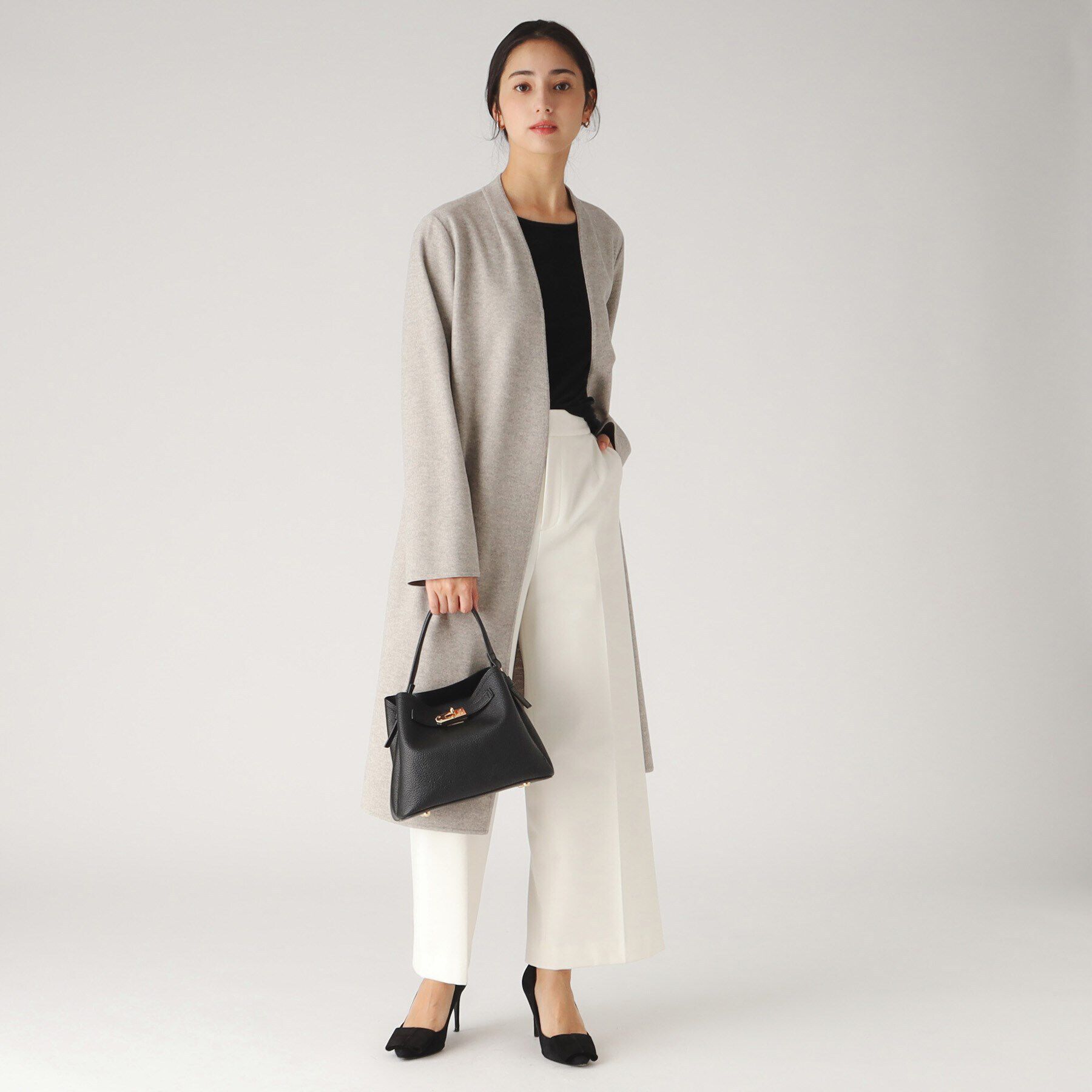 COUP DE CHANCE「【洗える／日本製】ベロア調プルオーバージャージ」|Tシャツ・カットソー|