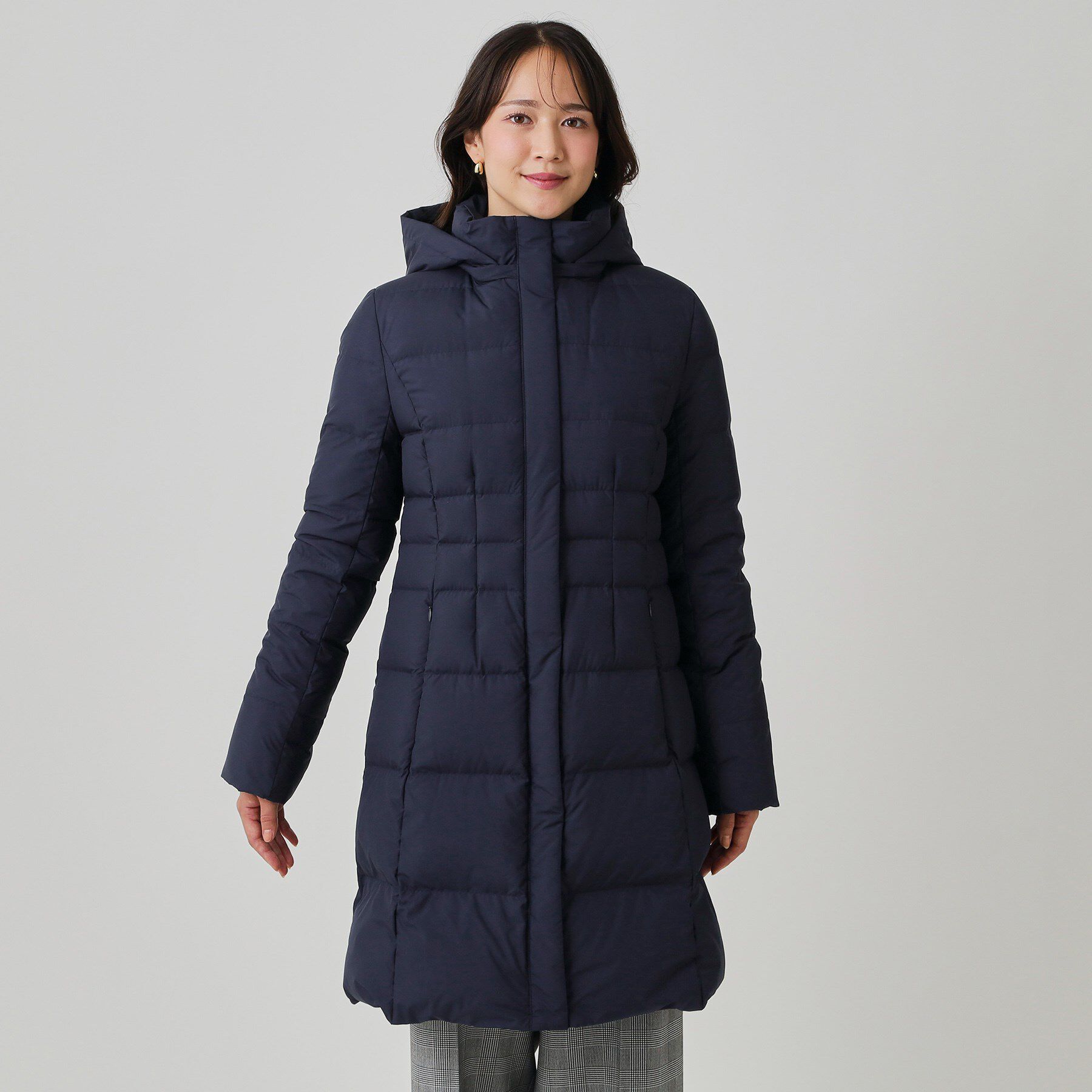 COUP DE CHANCE「【フランス産ホワイトダックダウン／FP800保温性◎／抗菌防臭／手洗い可】ロングダウンコート」|ダウン|