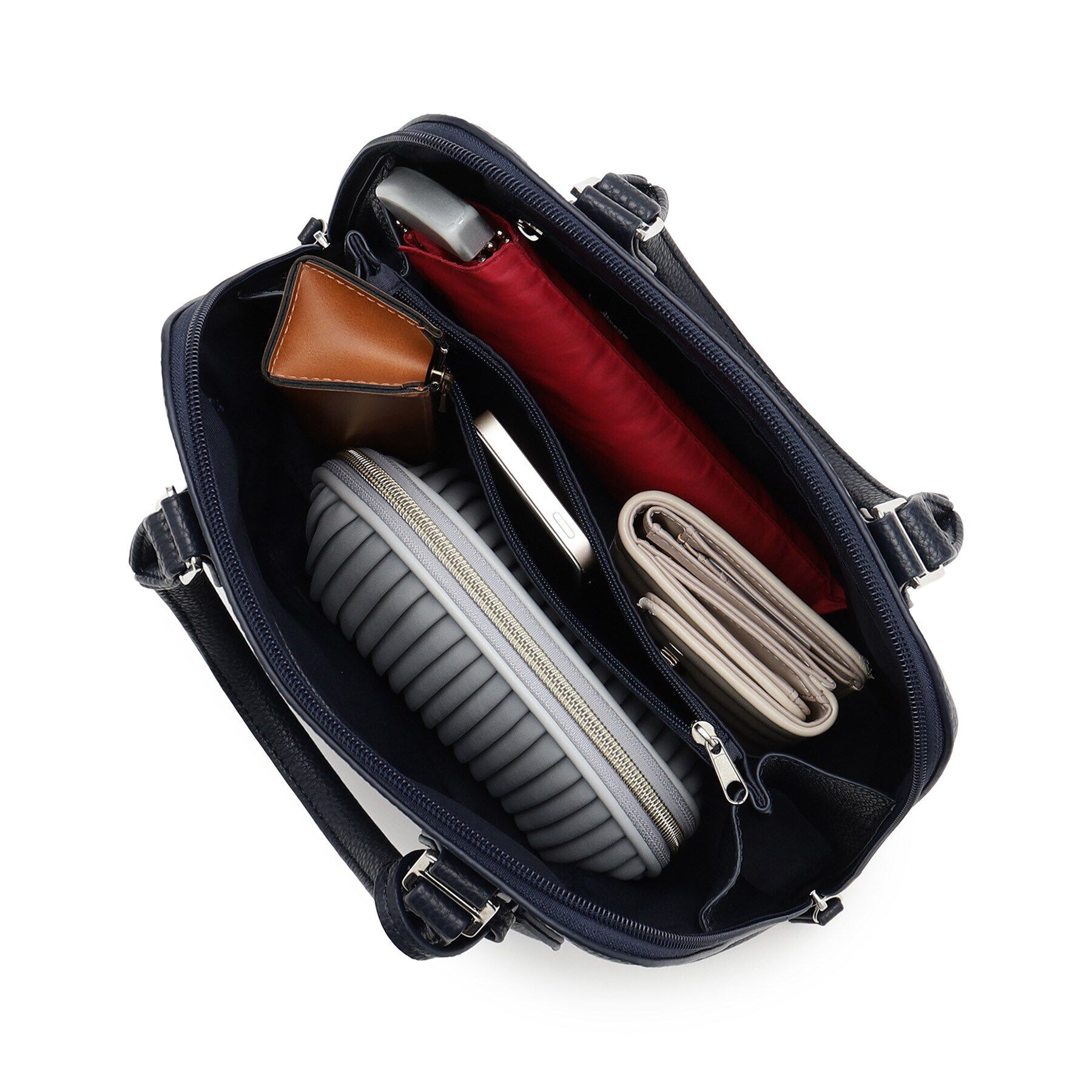 Reflect「【夏SALE／フォーマル/通勤にも使える】スクエアフォルムバッグ」|ハンドバッグ|