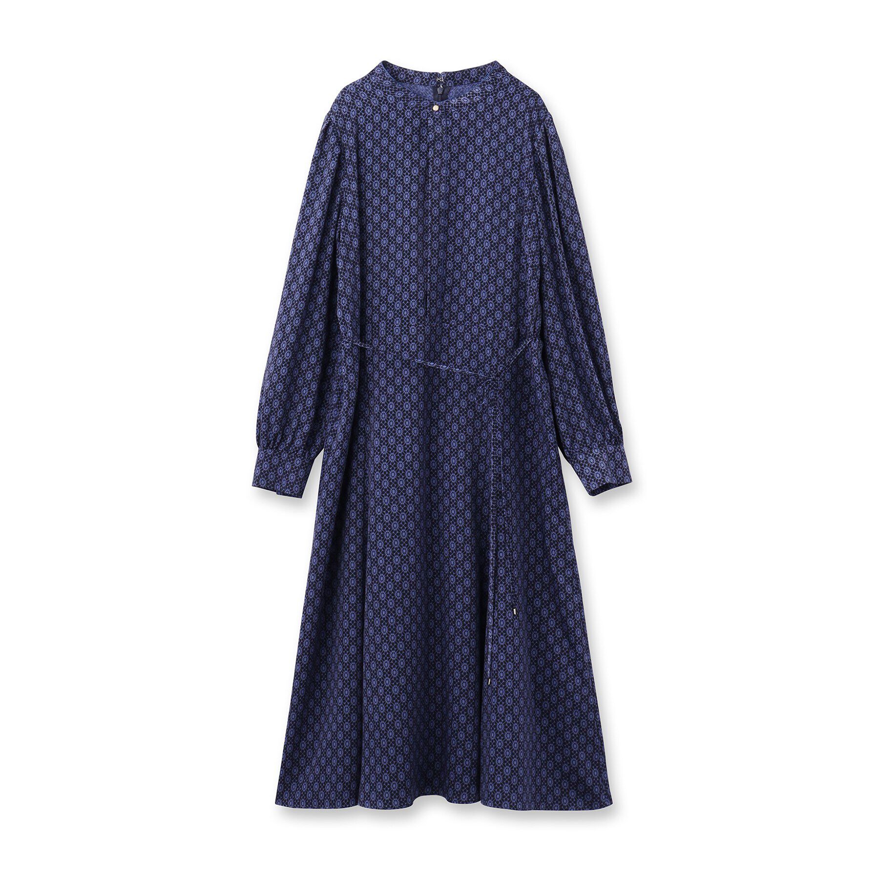 Reflect「【WEB限定カラーあり／マシンウォッシュ可】幾何柄プリントワンピース」|ワンピース|