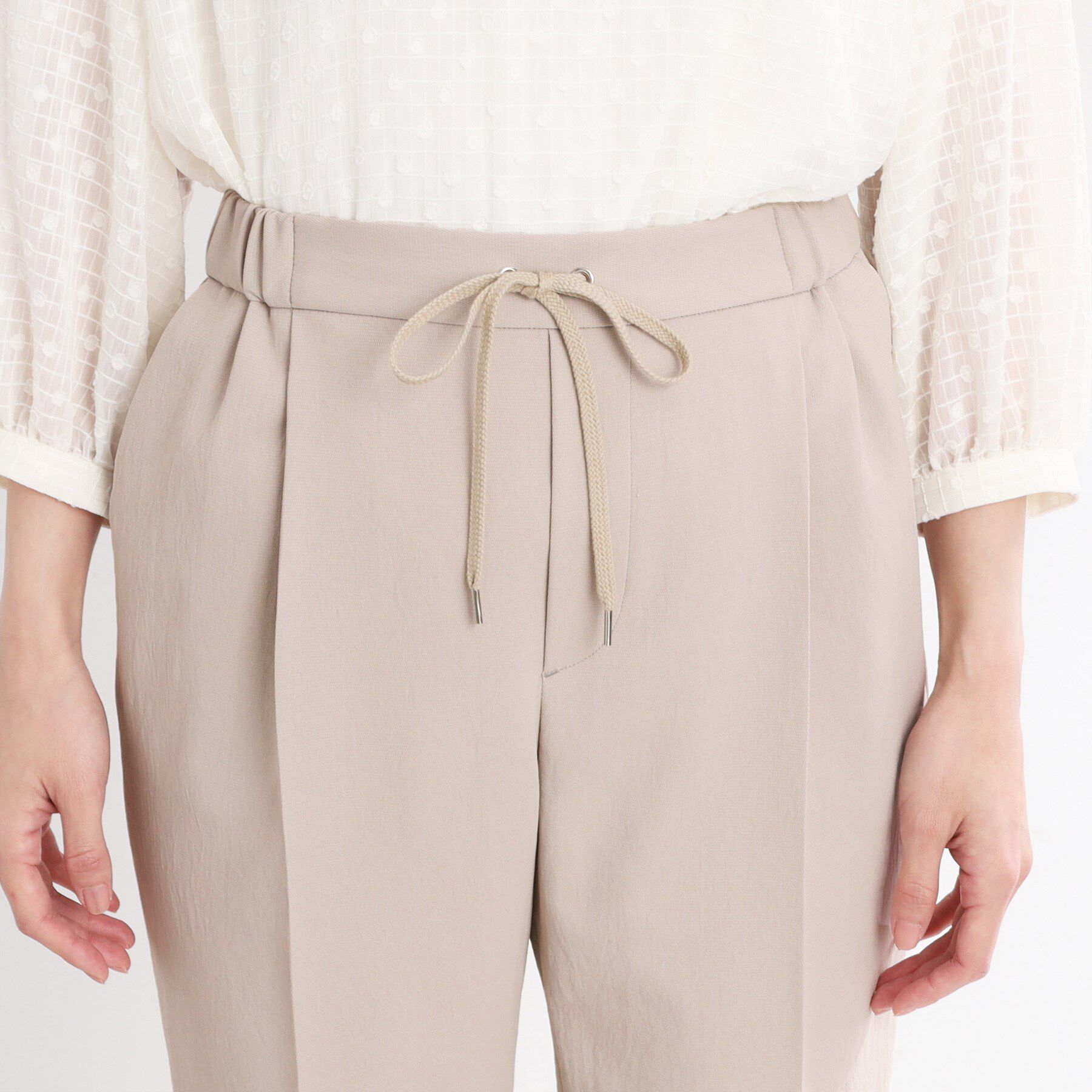 Reflect「【マシンウォッシュ可】リラクシーセンタープレスパンツ」|その他|