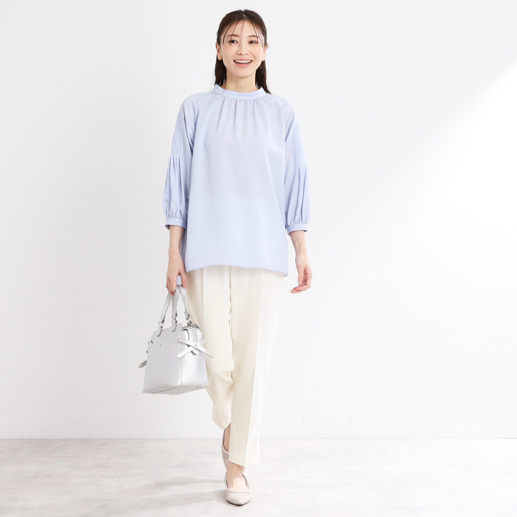 Reflect「【マシンウォッシュ可】リラクシーセンタープレスパンツ」|その他|