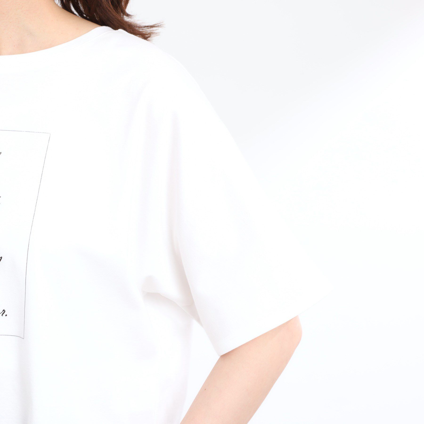 Reflect「【UVカット／接触冷感／マシンウォッシュ可】ドルマンスリーブロゴTシャツ」|Tシャツ・カットソー|