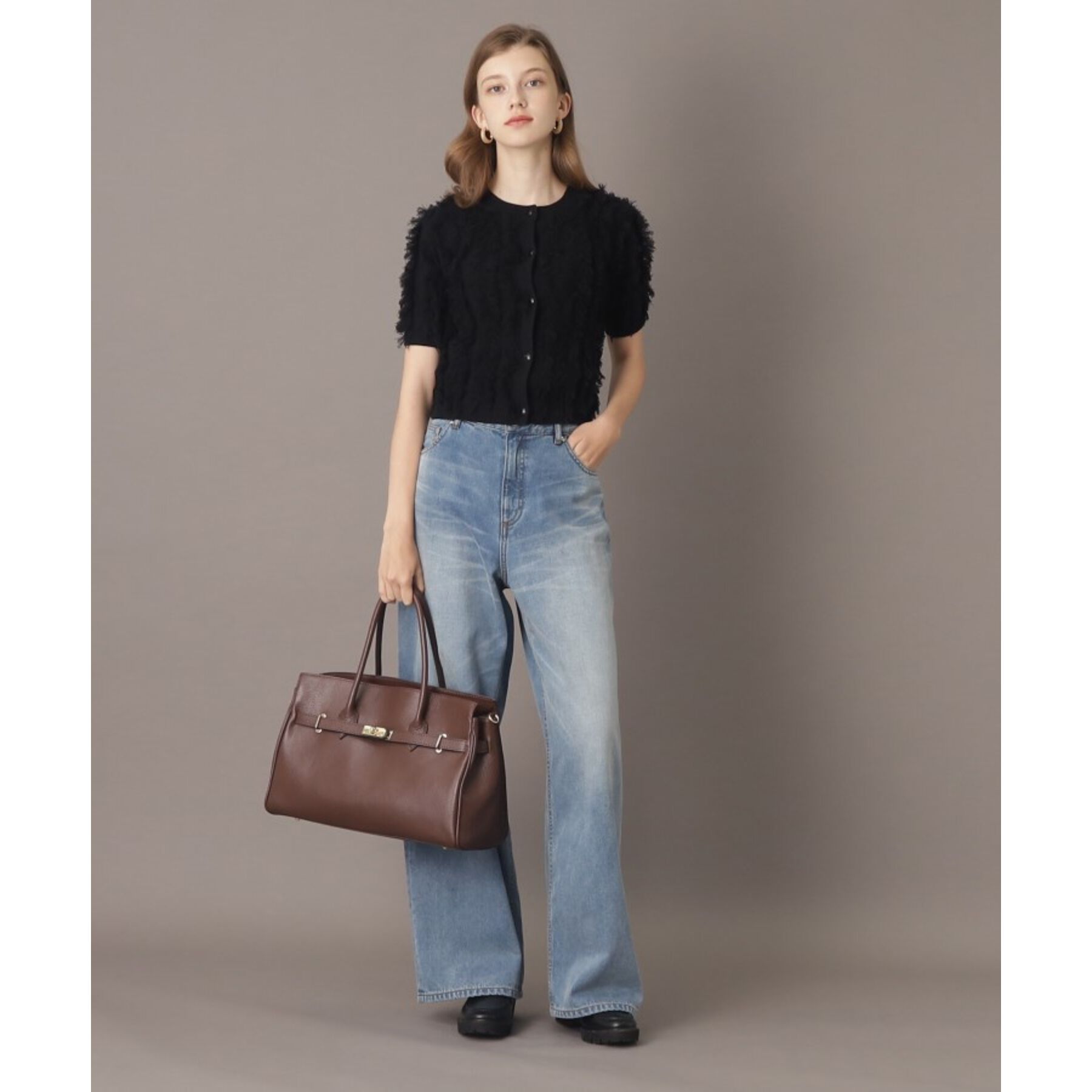 DRESSTERIOR「【大人百花モデル美香さん着用/CLASSY.12月号/otonaMUSE11月号掲載】ヴィンテージ加」|デニム|