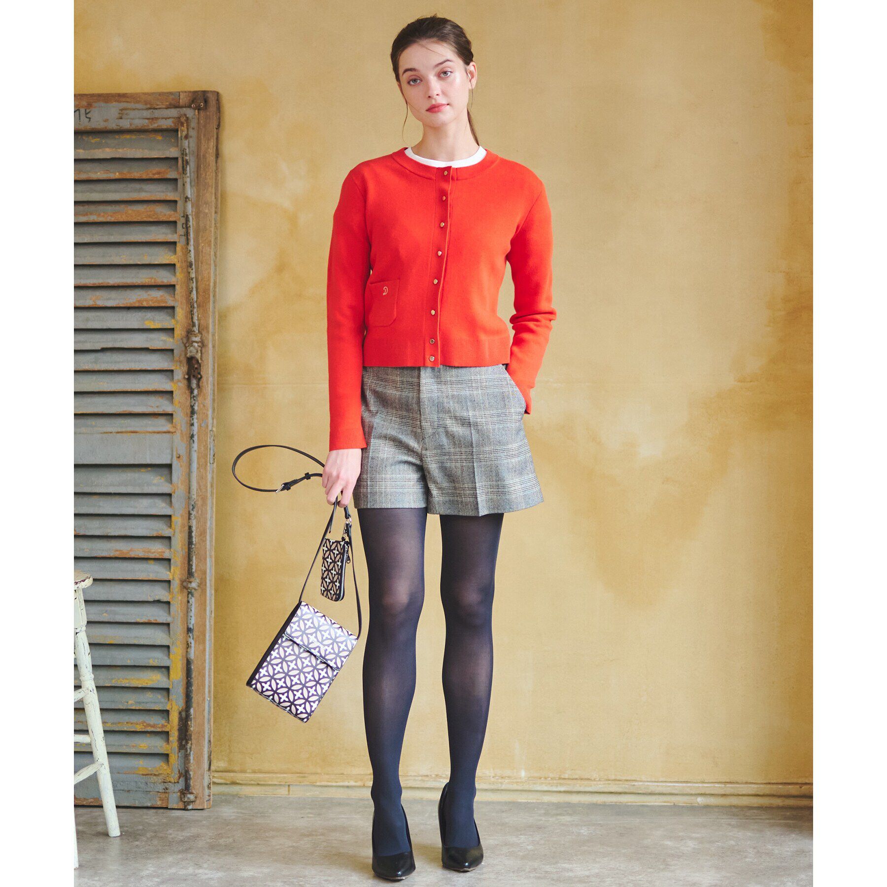 DRESSTERIOR「ウォッシャブルコットンカシミヤ混カーディガン」|カーディガン|