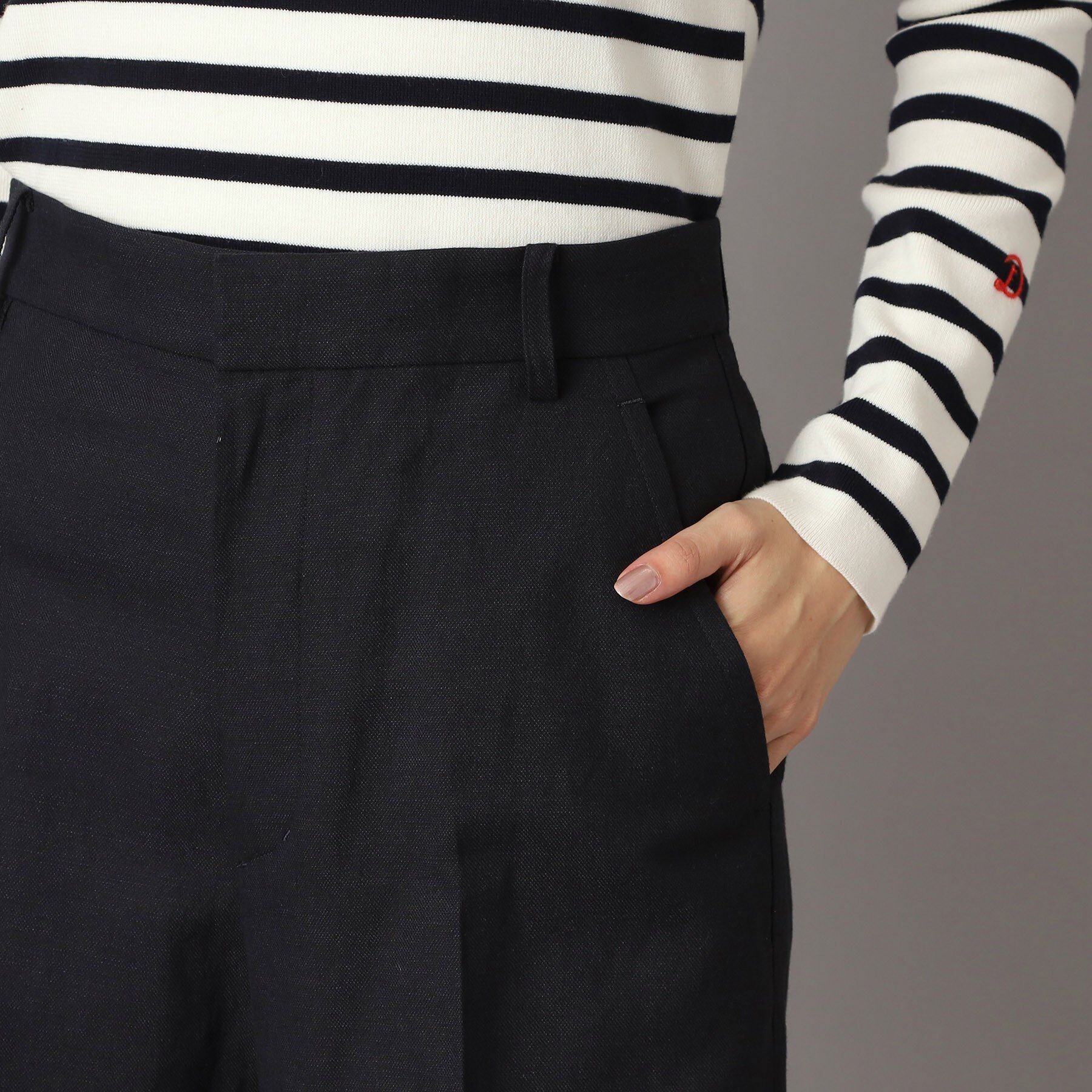 DRESSTERIOR「【美シルエット／洗える】リネンブレンドワイドパンツ」|その他|