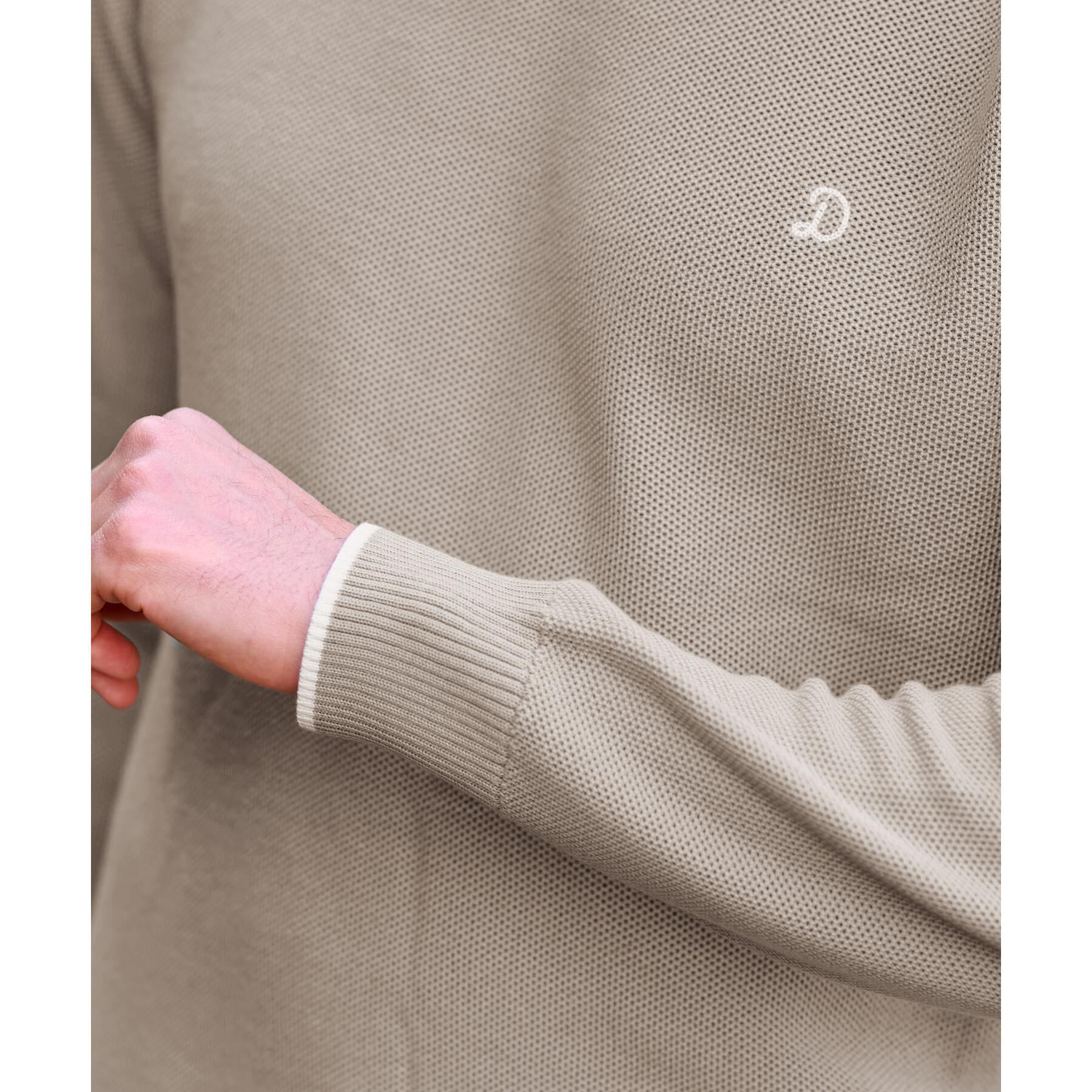 DRESSTERIOR「鹿の子クルーネックニット」|ニット・セーター|