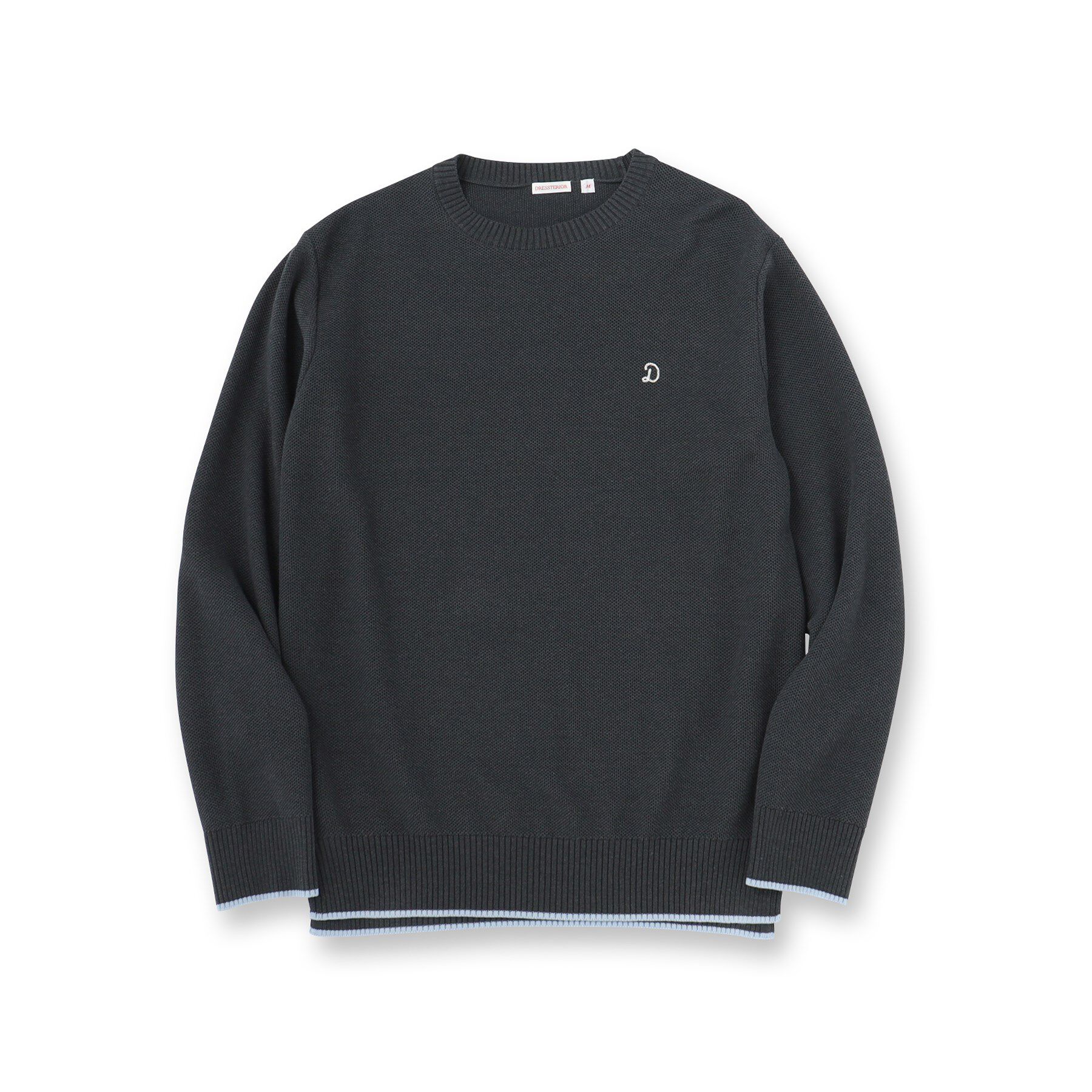 DRESSTERIOR「鹿の子クルーネックニット」|ニット・セーター|