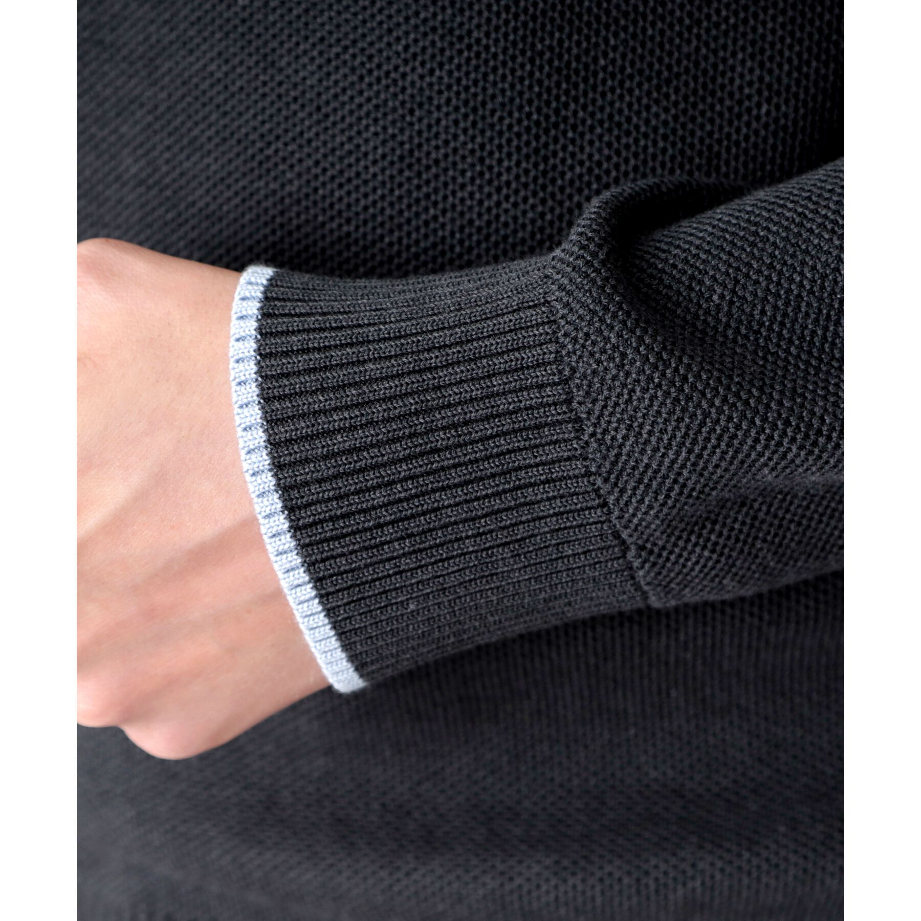 DRESSTERIOR「鹿の子クルーネックニット」|ニット・セーター|