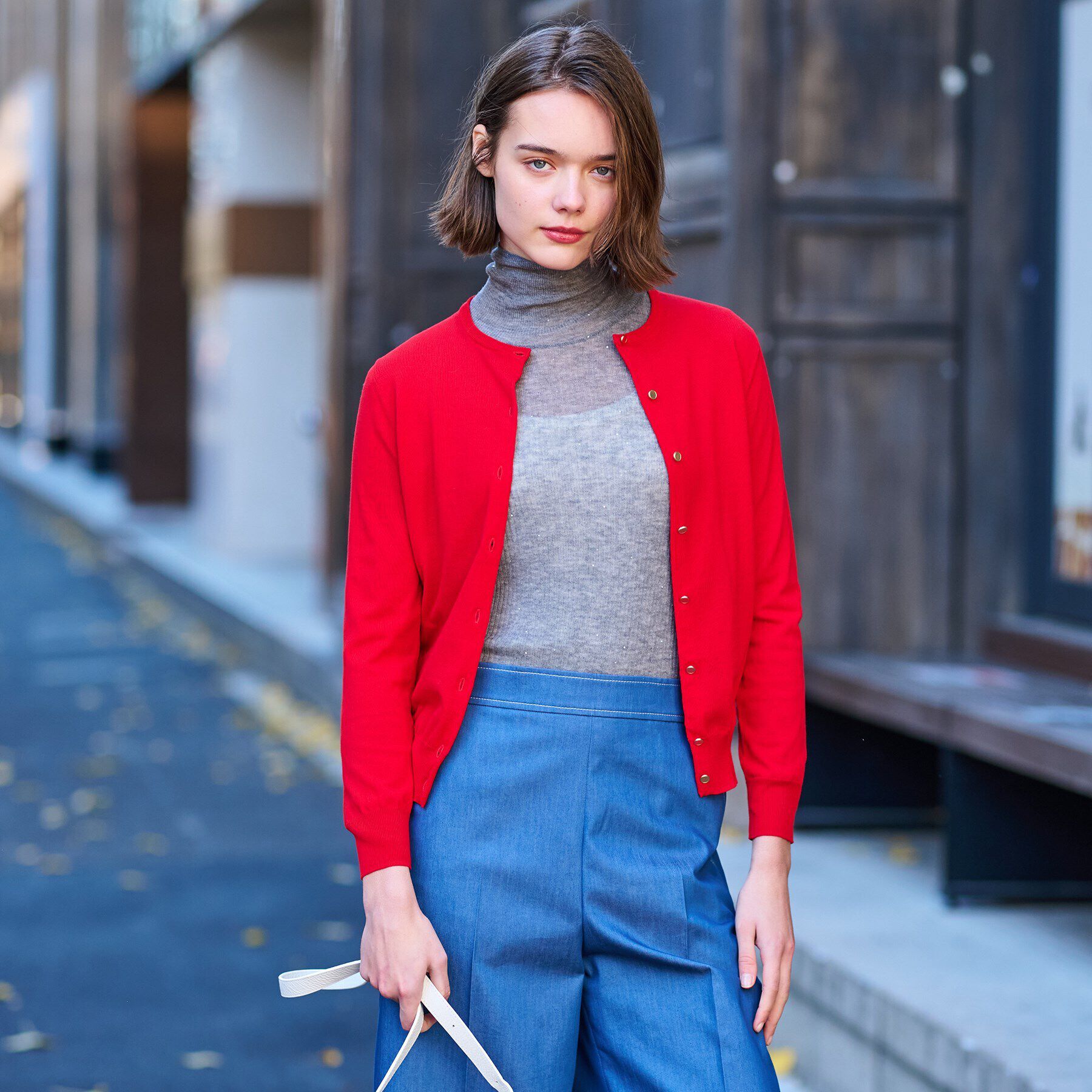 DRESSTERIOR「【毎年人気！洗える】コットンシルクニットカーデ」|カーディガン|