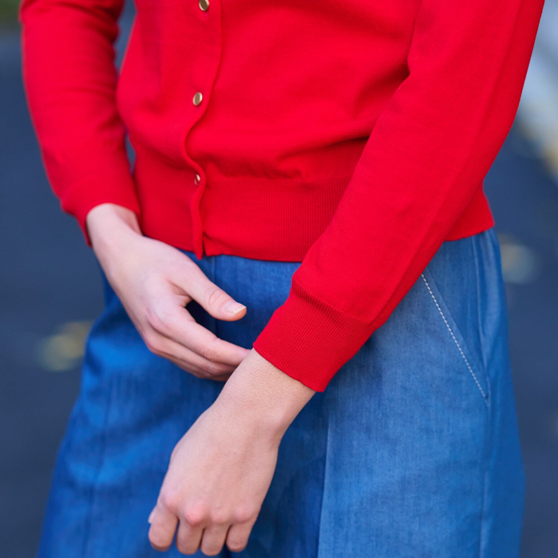 DRESSTERIOR「【毎年人気！洗える】コットンシルクニットカーデ」|カーディガン|