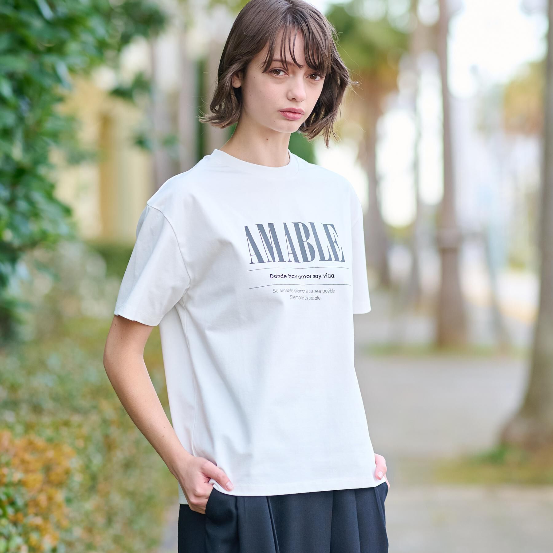 DRESSTERIOR「【接触冷感/UVカット】バックブリーズテックロゴTシャツ」|Tシャツ・カットソー|