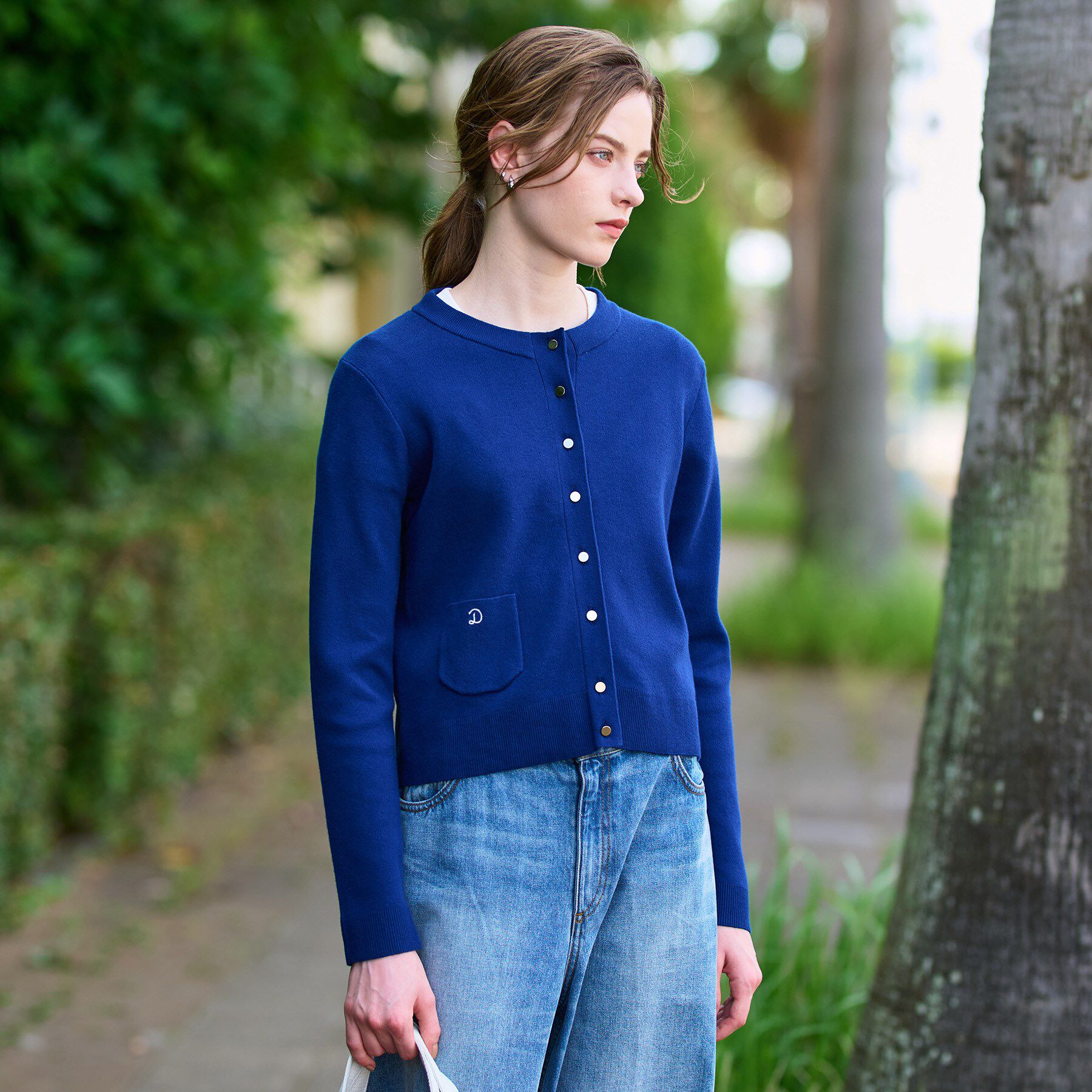 DRESSTERIOR「【洗える/カシミヤ混】ウォッシャブルコットンカシミヤカーディガン」|カーディガン|