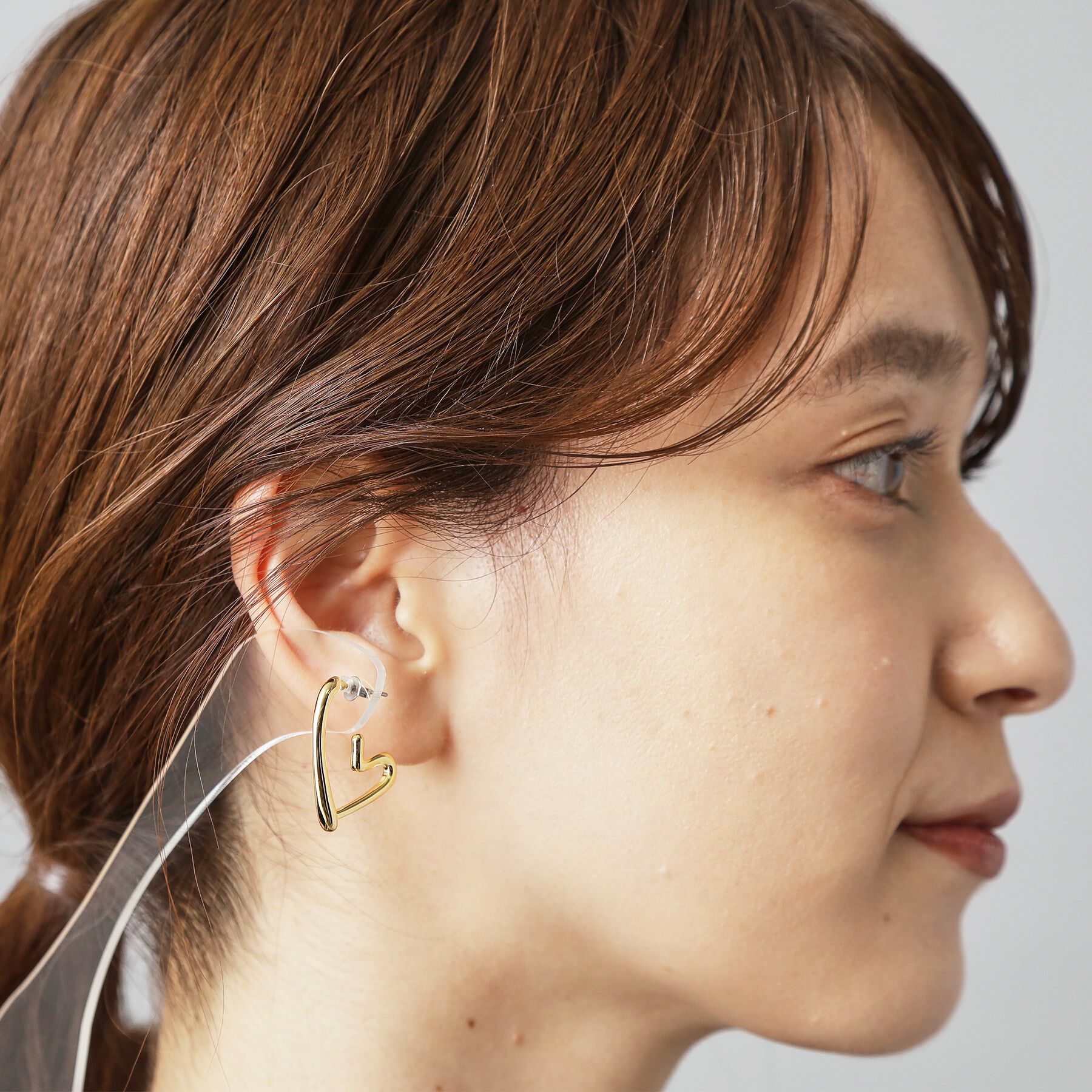 DRESSTERIOR「【CLASSY.12月号掲載】ハートピアス」|ピアス|ゴールド(007)