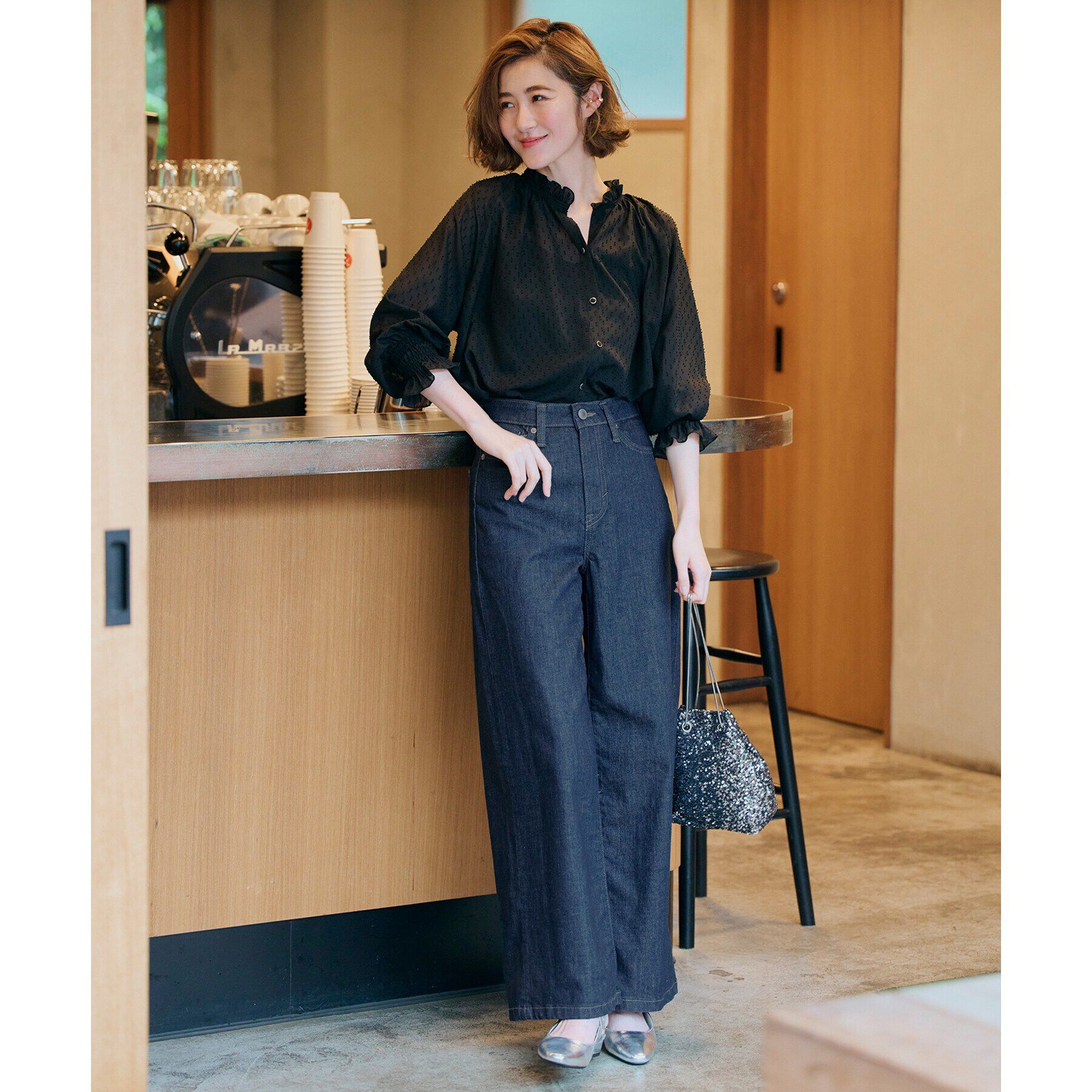 grove「シャーリングボリュームブラウス」|シャツ・ブラウス|