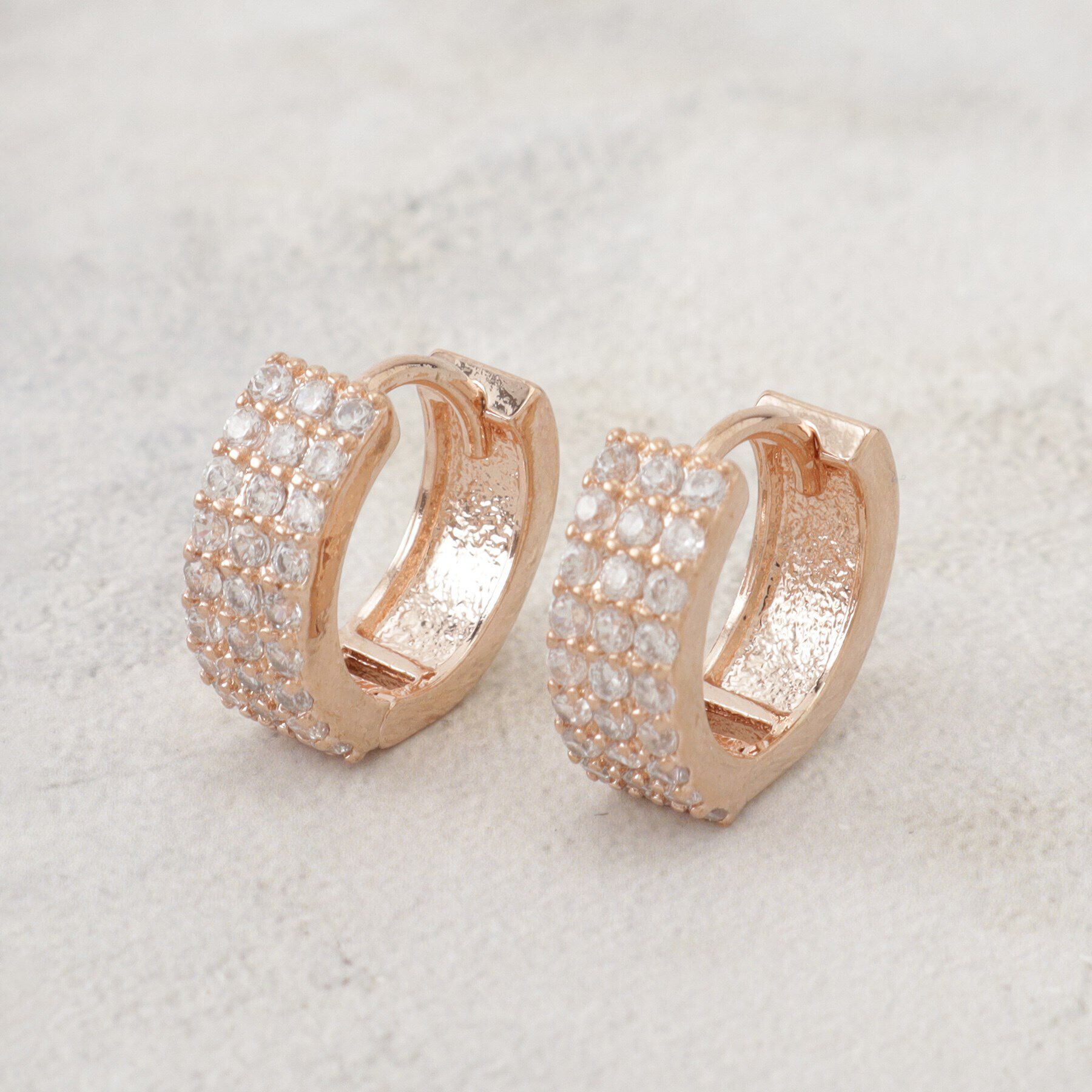 grove「キュービックフープピアス【入卒対応可】」|ピアス|ピンクゴールド(00