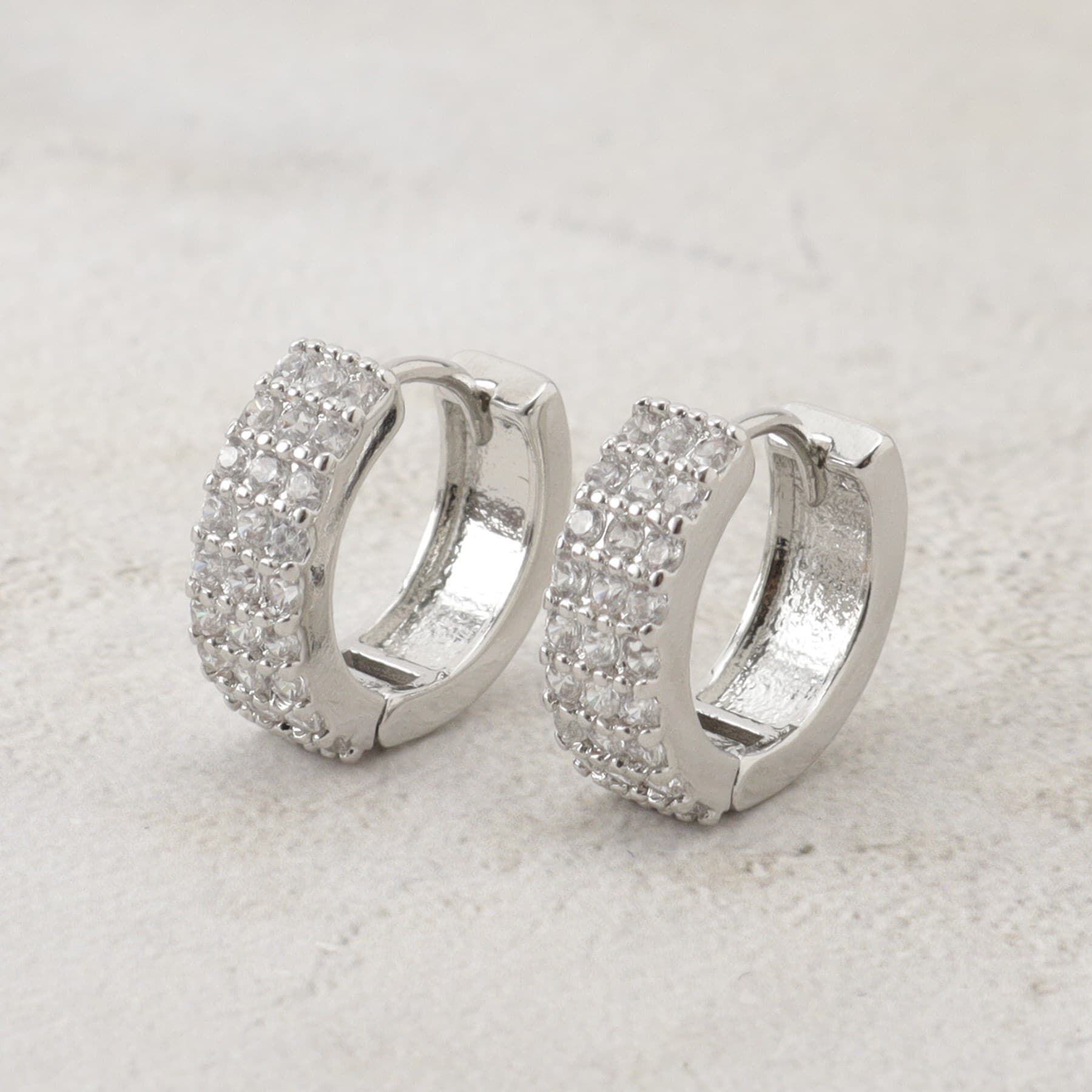 grove「キュービックフープピアス【入卒対応可】」|ピアス|シルバー(006)