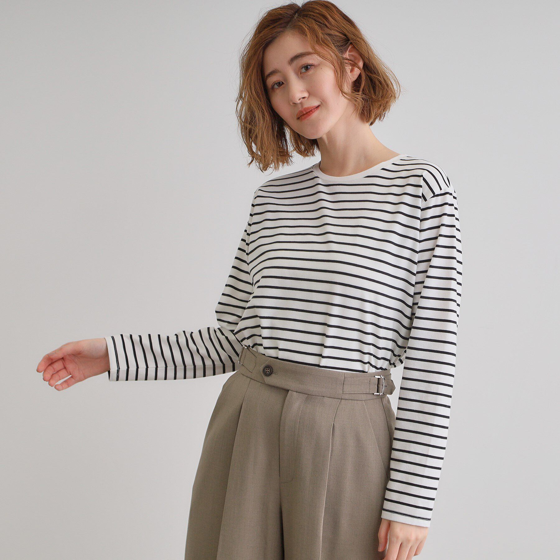 grove「裾テールロンT」|Tシャツ・カットソー|