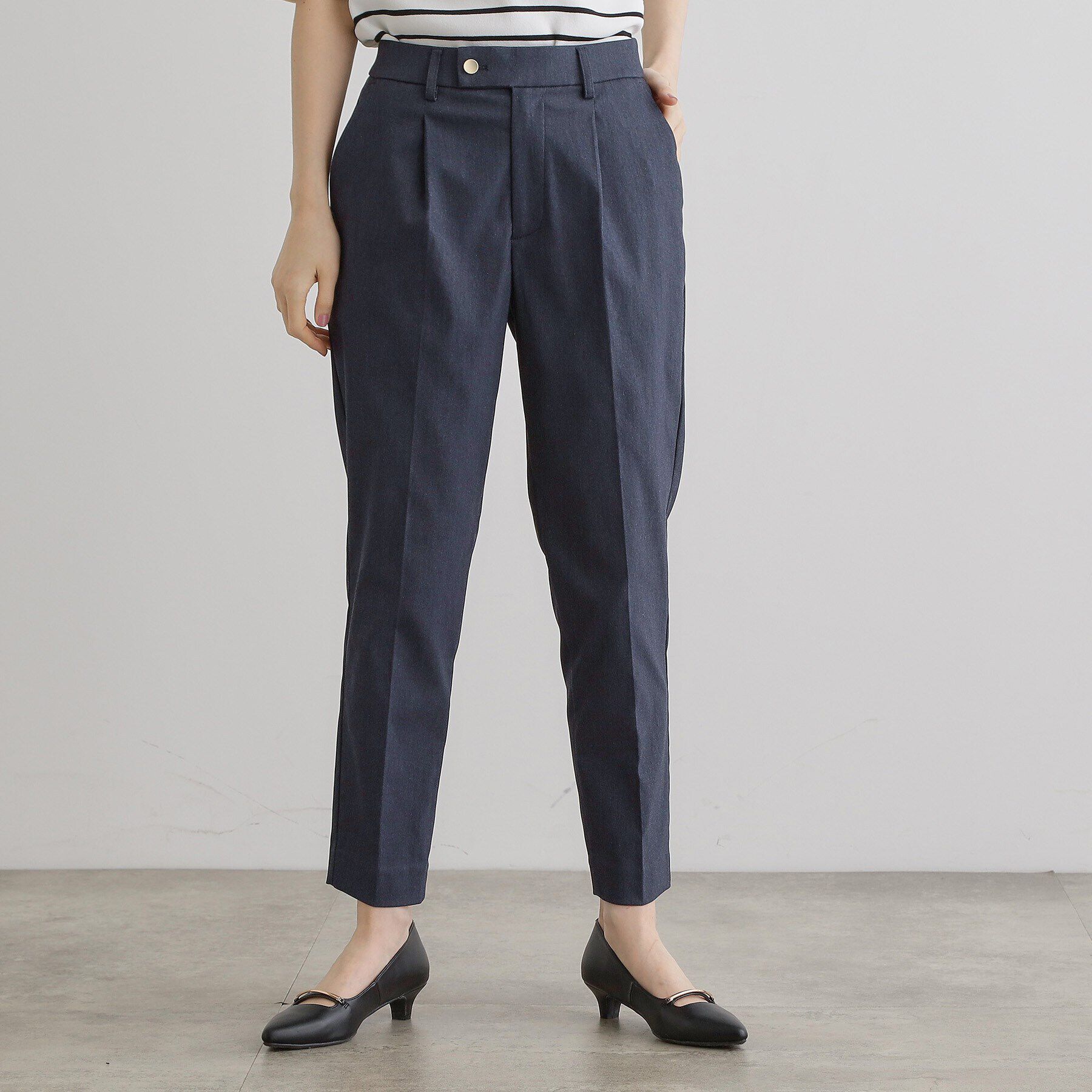 grove「【接触冷感】ハイパーストレッチテーパード」|その他|