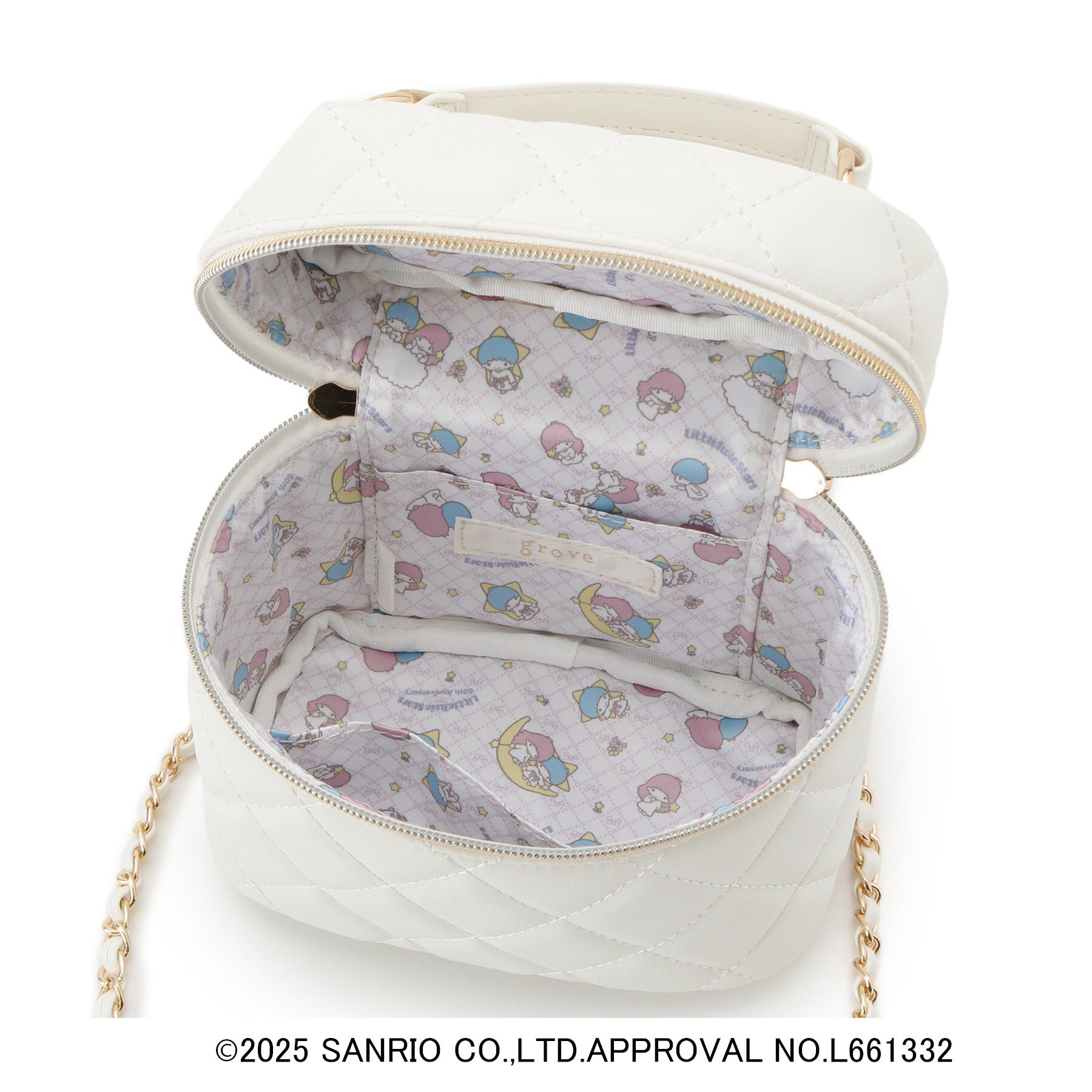 grove「【Kiki＆Lalaコラボ】キルティングバニティショルダー」|ショルダー・メッセンジャー|