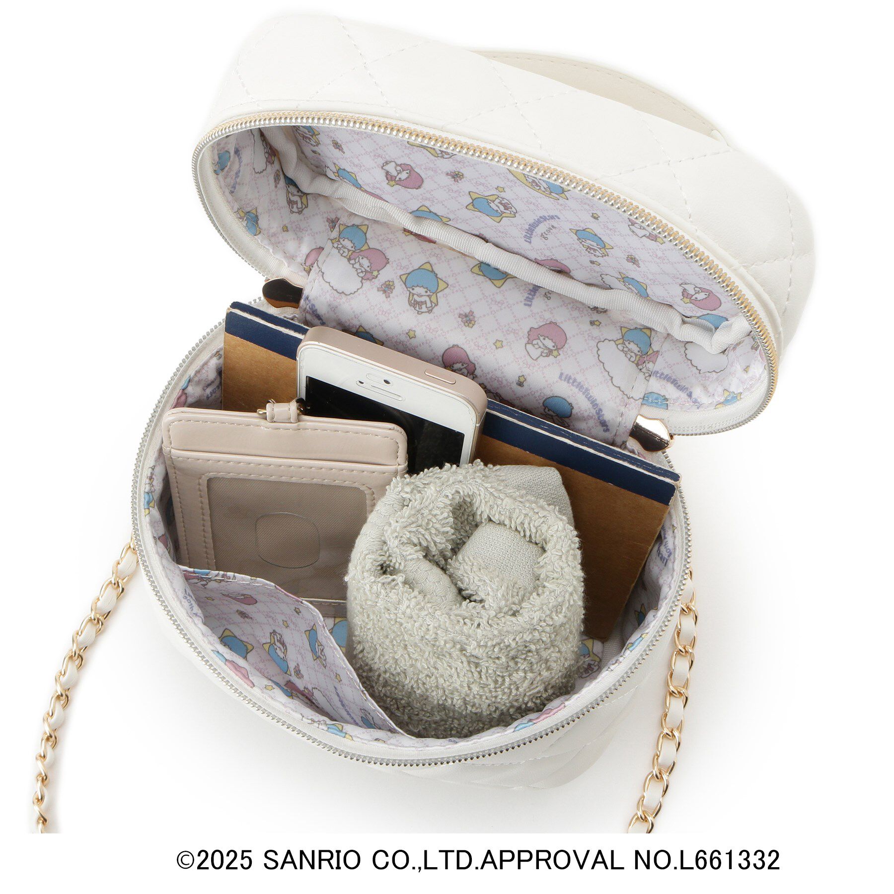 grove「【Kiki＆Lalaコラボ】キルティングバニティショルダー」|ショルダー・メッセンジャー|