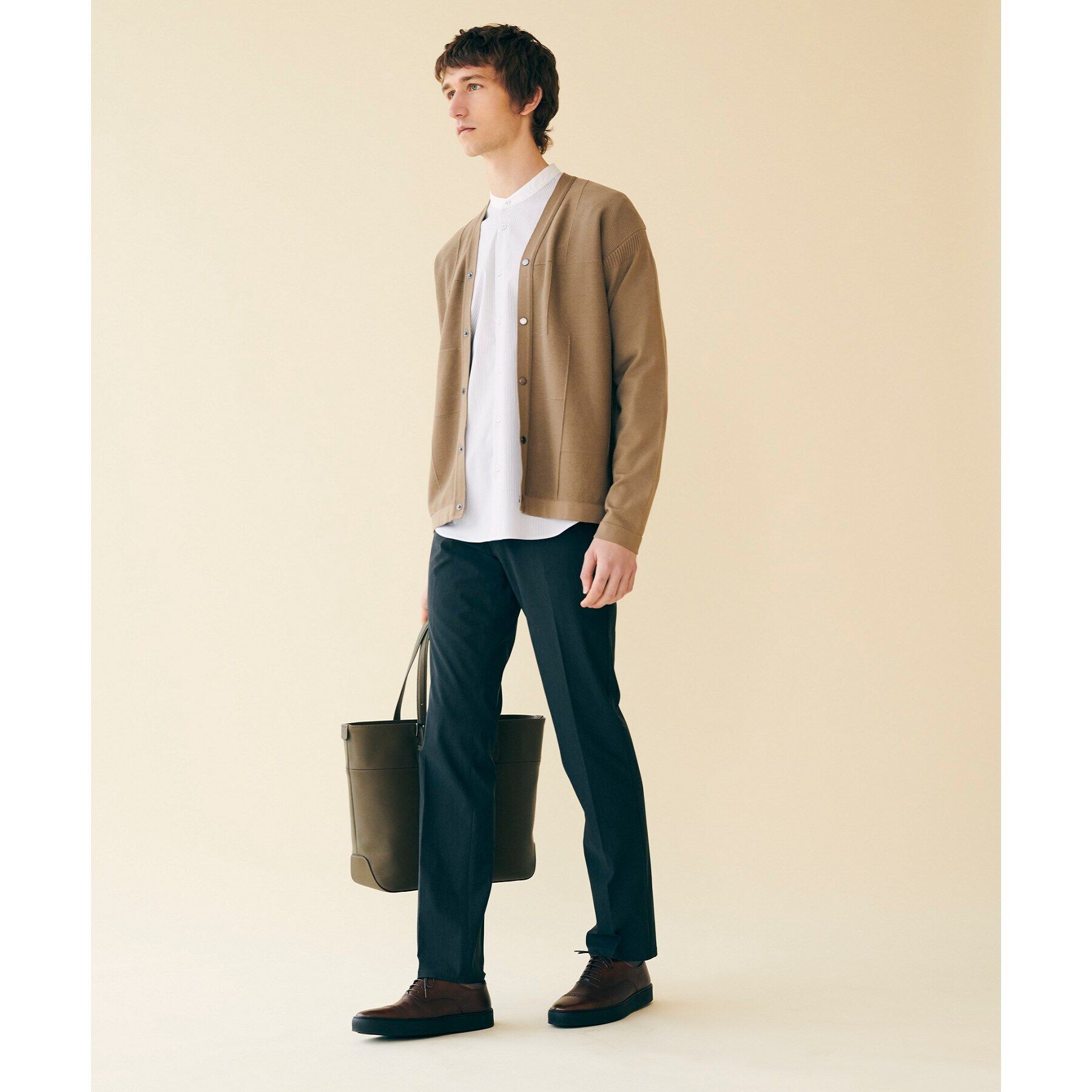 TAKEO KIKUCHI「セミブローグ スニーカー」|ビジネス・ドレスシューズ|