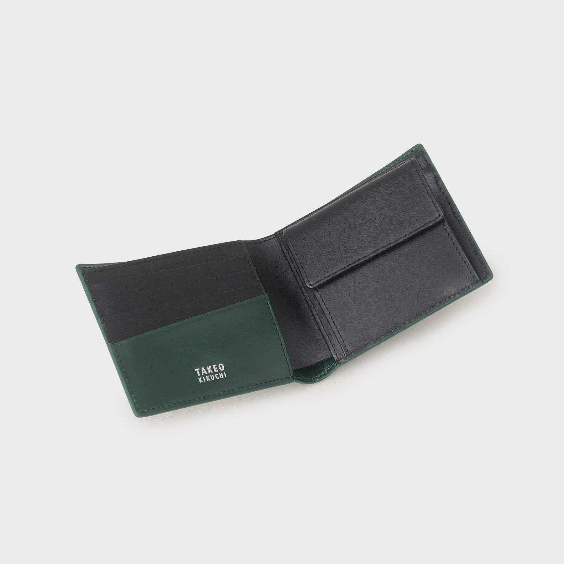 TAKEO KIKUCHI「イタリアンレザー 二つ折り財布」|財布|