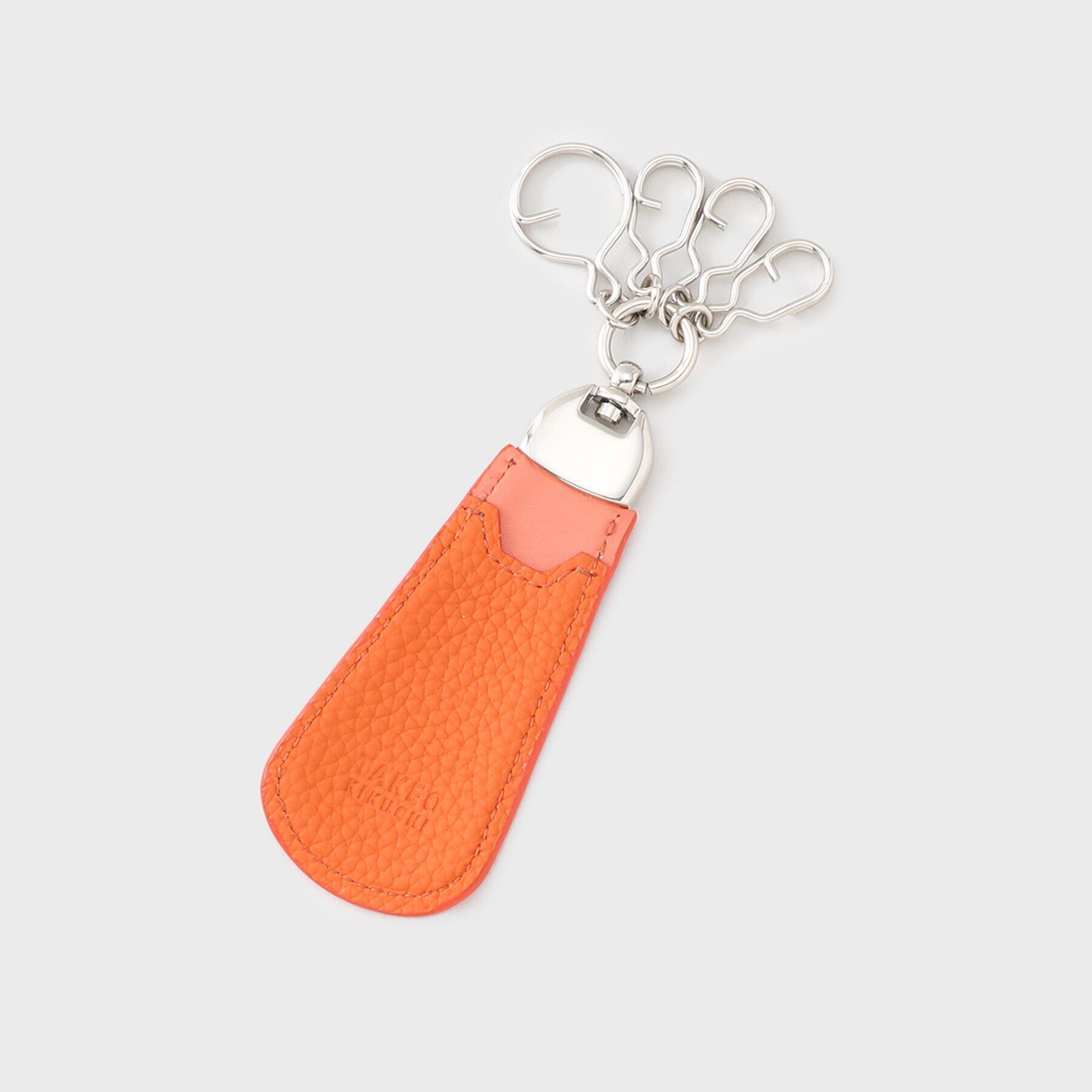 TAKEO KIKUCHI「ソフトシュリンクレザー シューホーン&キーホルダー」|キーケース|