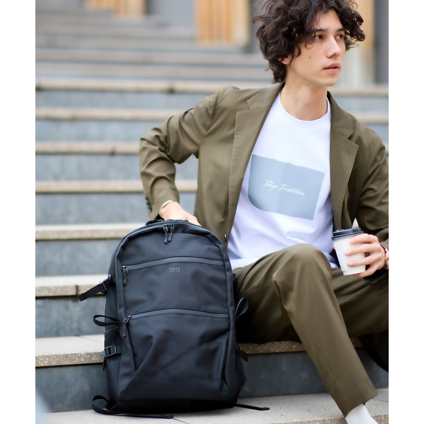 TAKEO KIKUCHI「【大容量/ONOFF兼用】ラージキャパシティー バックパック」|リュック|