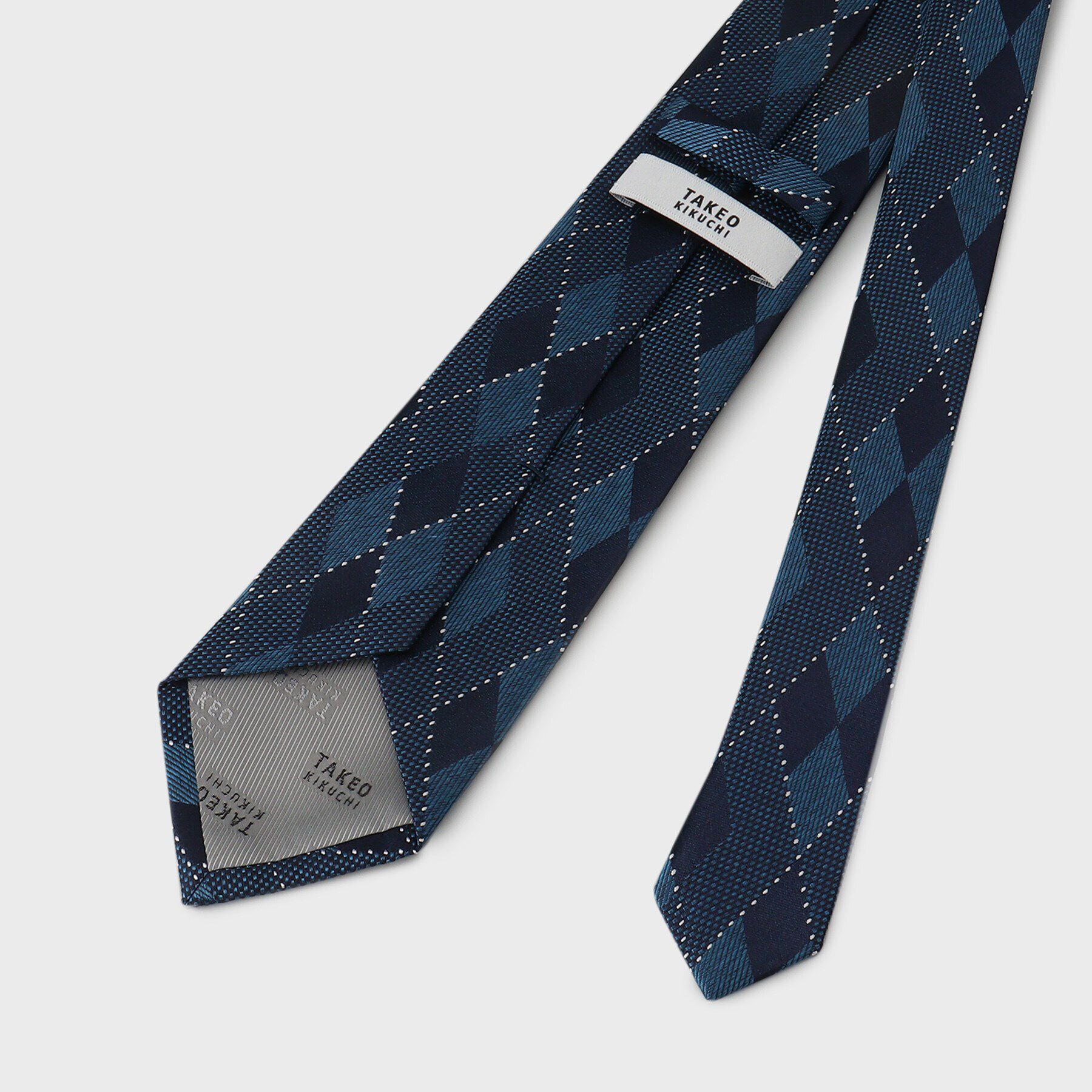 TAKEO KIKUCHI「【ベストセラー/ Made in JAPAN】シャドーアーガイル シルクネクタイ」|ネクタイ・蝶ネクタイ|