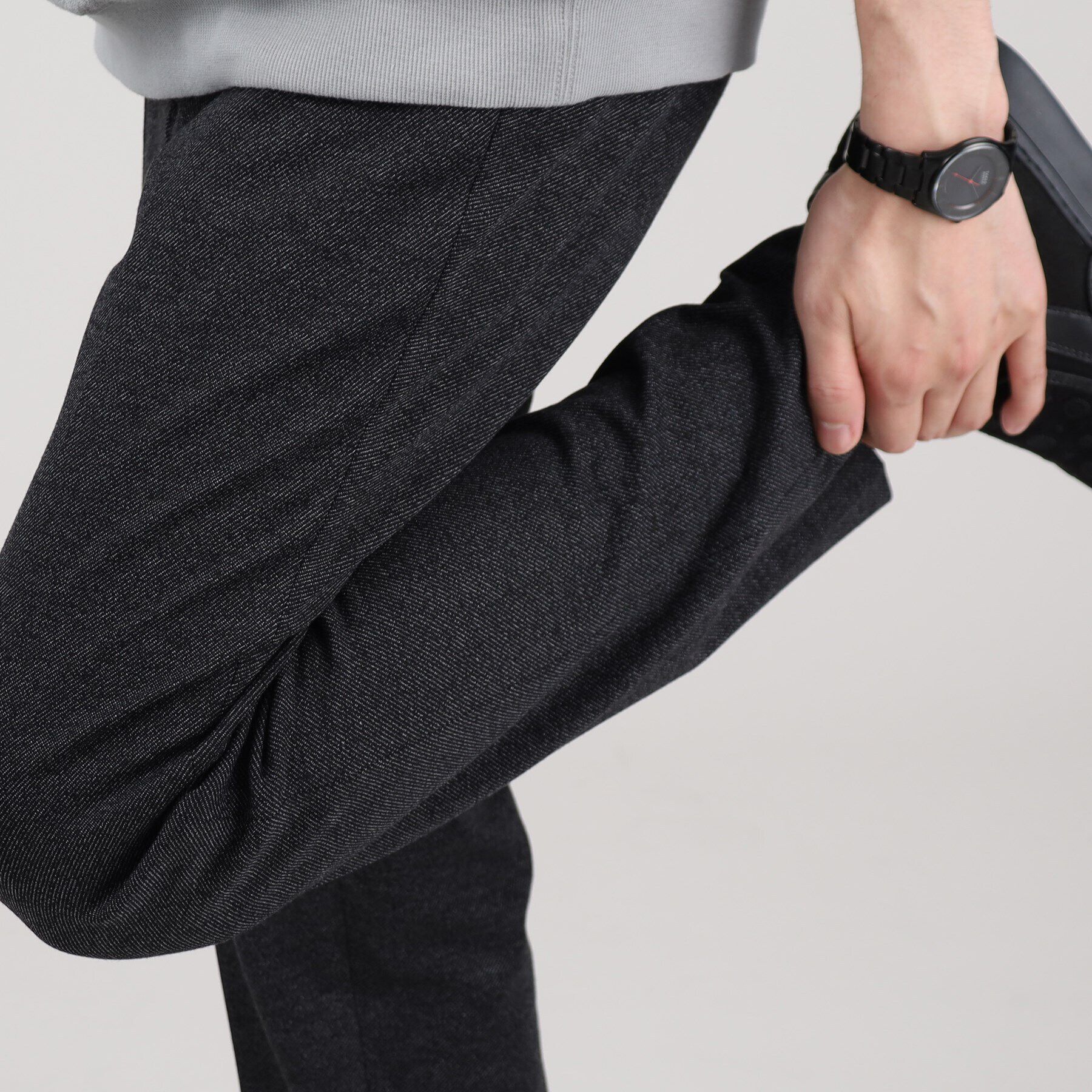 TAKEO KIKUCHI「【Sサイズ～】メランジ ストレッチ ジャージー スラックス」|その他|