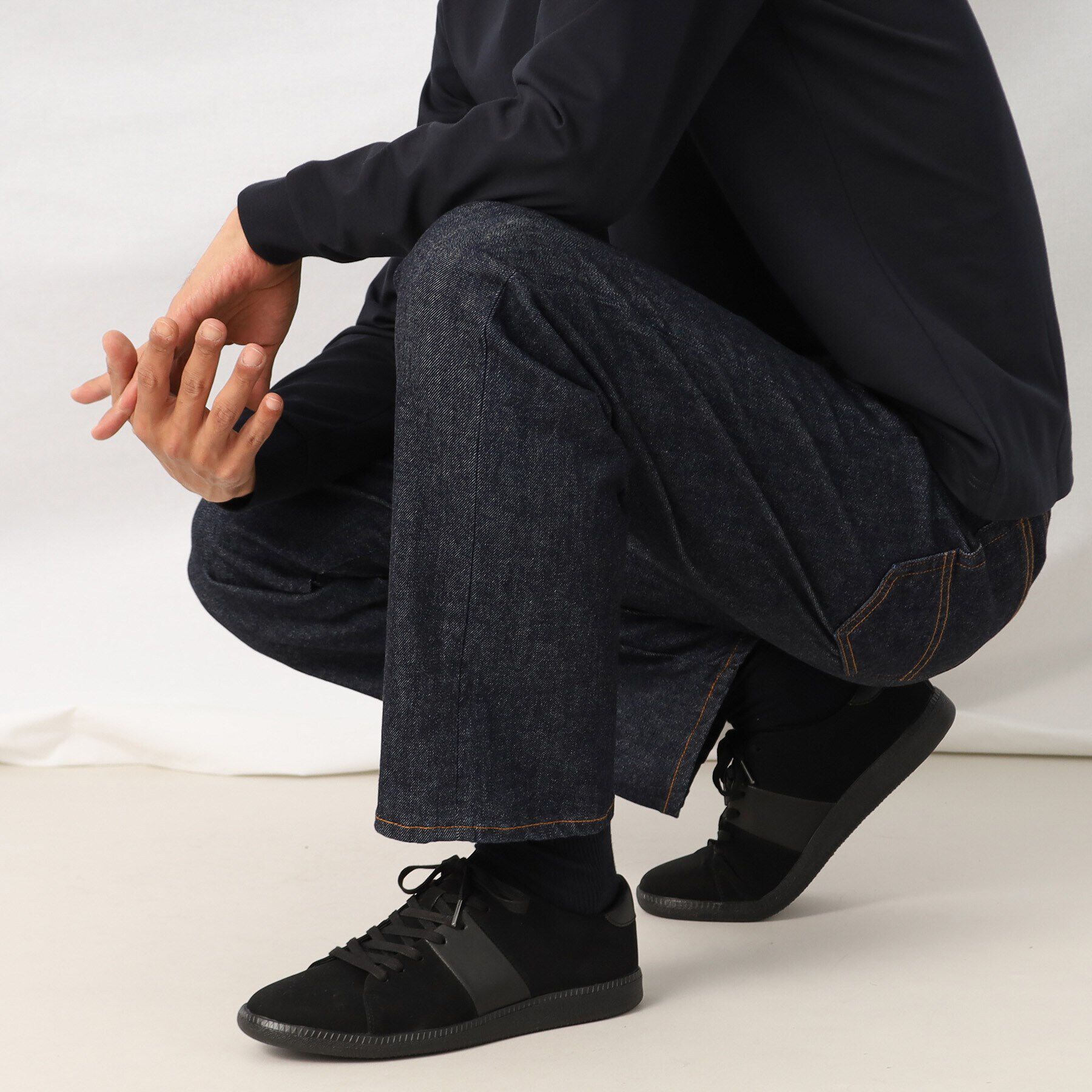 TAKEO KIKUCHI「【Sサイズ～】モンスターストレッチ リジッド デニム パンツ」|デニム|