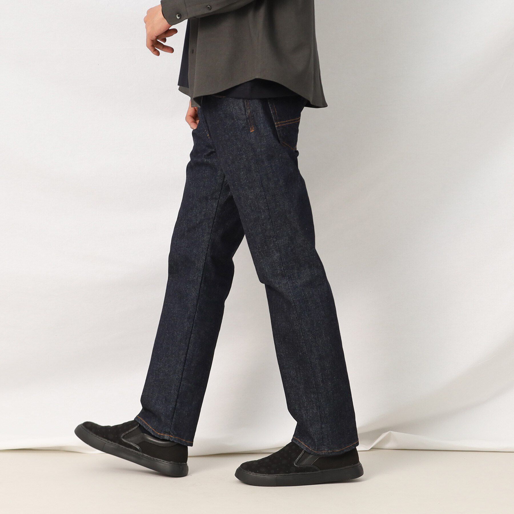 TAKEO KIKUCHI「【Sサイズ～】モンスターストレッチ リジッド デニム パンツ」|デニム|