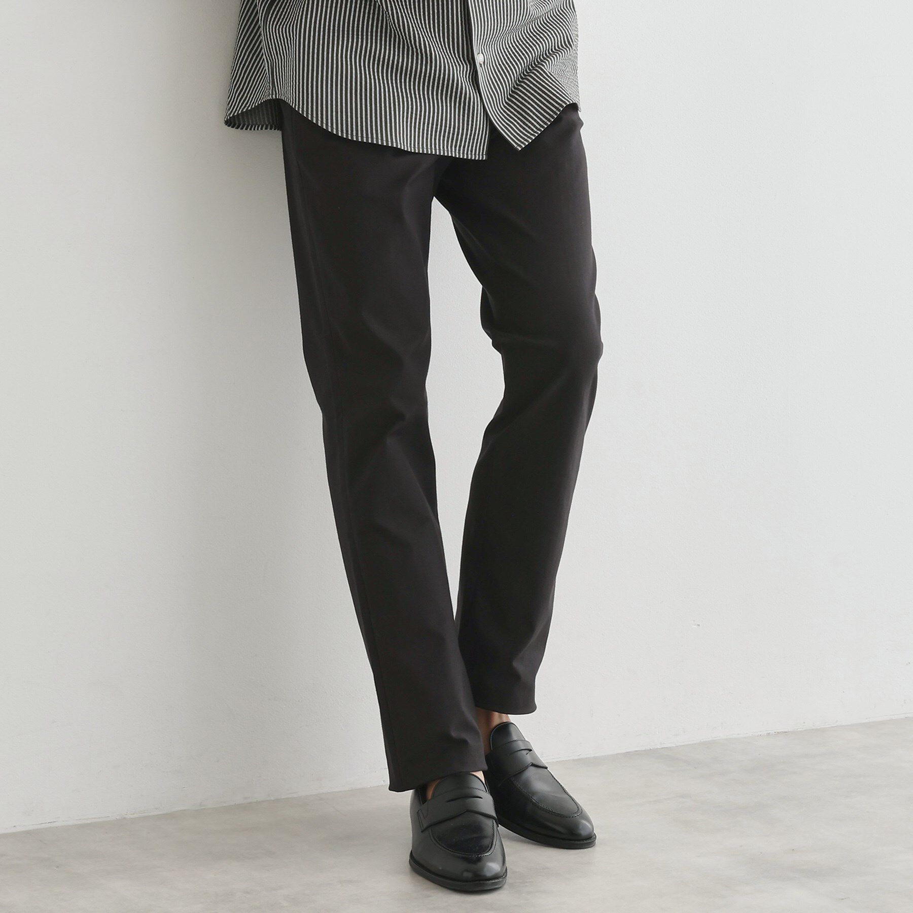 TAKEO KIKUCHI「【Made in JAPAN】播州織 ヘリンボン ストレート パンツ」|その他|