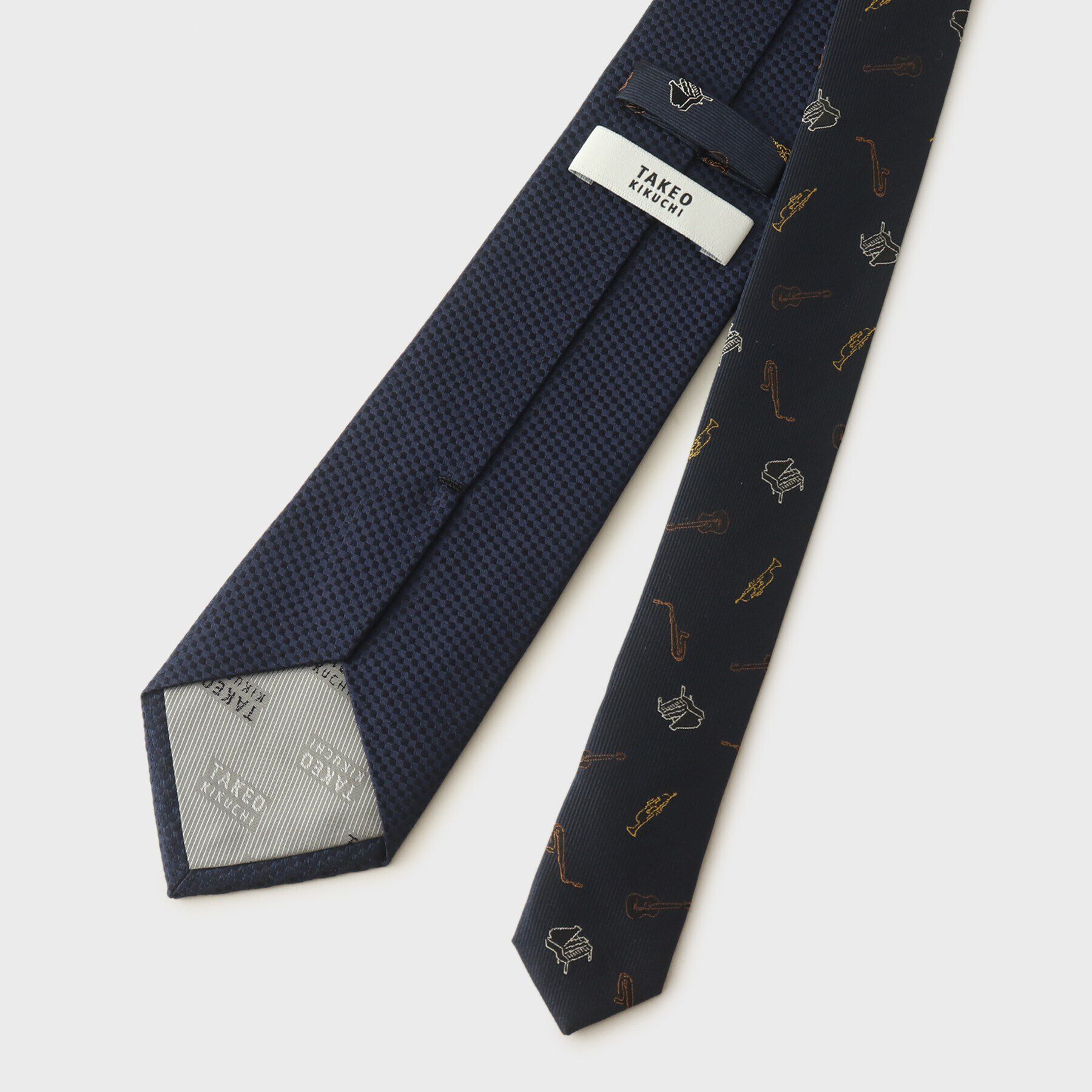 TAKEO KIKUCHI「【JAZZ CLUBチェンジタイ】 バスケットソリッド」|ネクタイ・蝶ネクタイ|