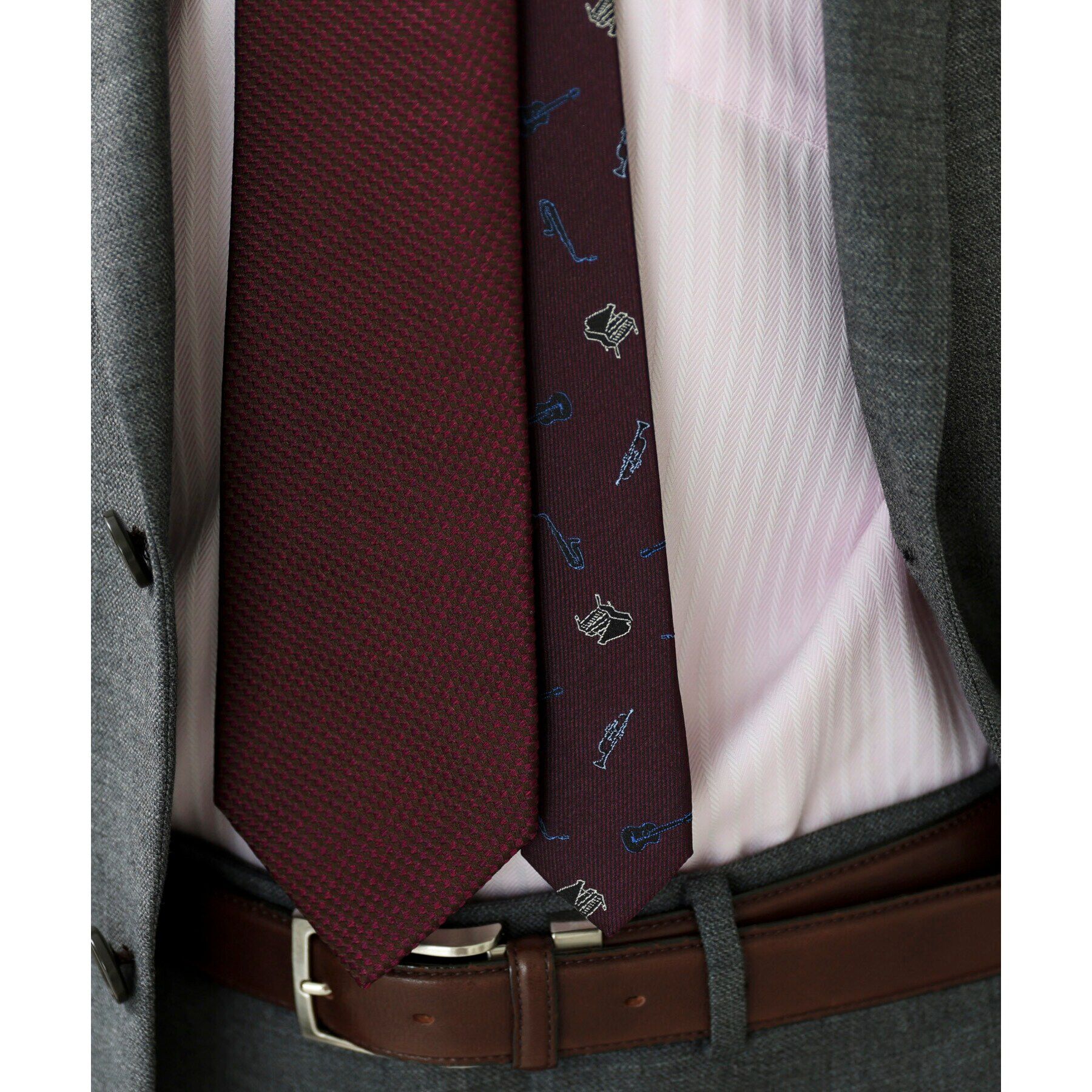 TAKEO KIKUCHI「【JAZZ CLUBチェンジタイ】 バスケットソリッド」|ネクタイ・蝶ネクタイ|