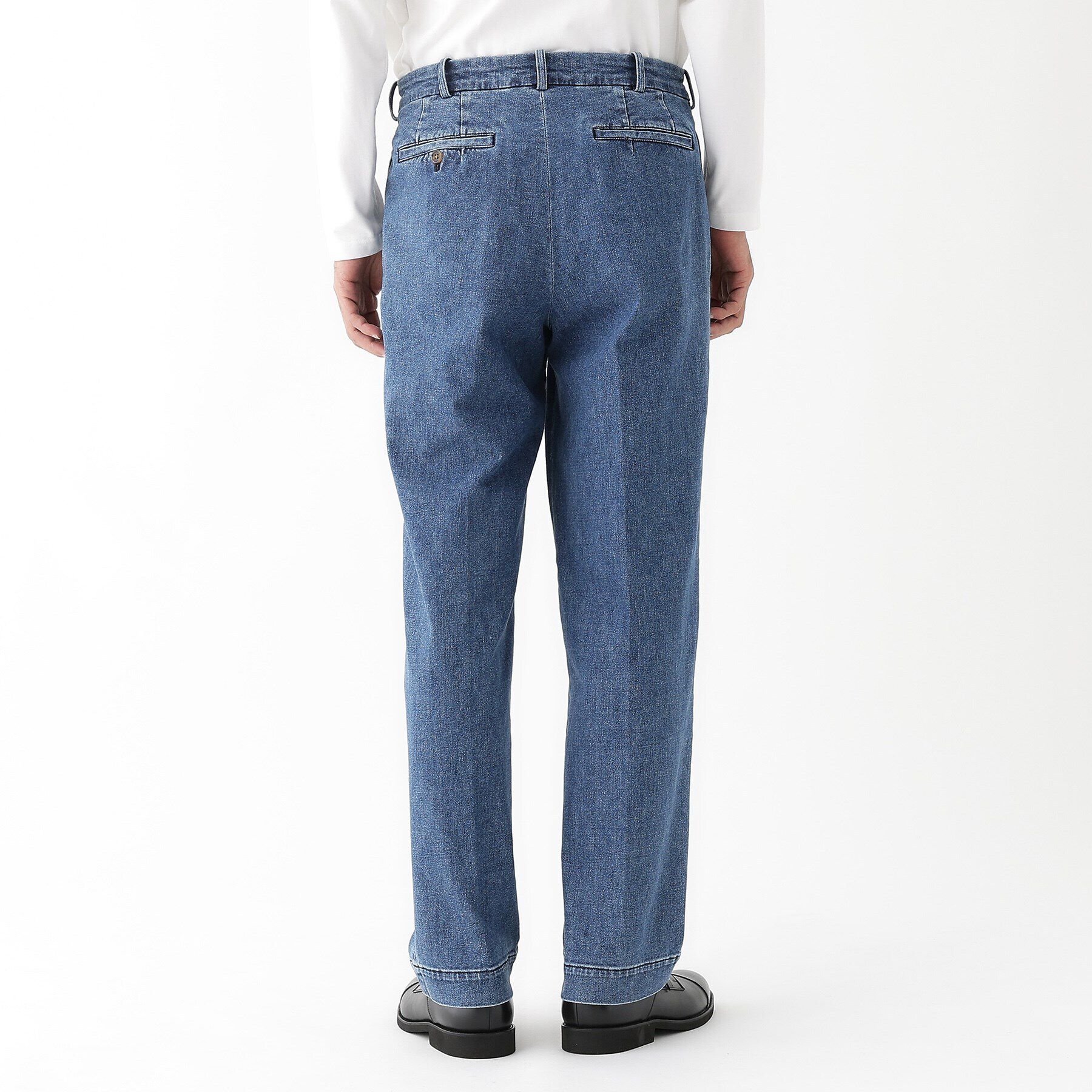 TAKEO KIKUCHI「【THE FLAGSHIP】ストレッチデニム スラックス」|デニム|