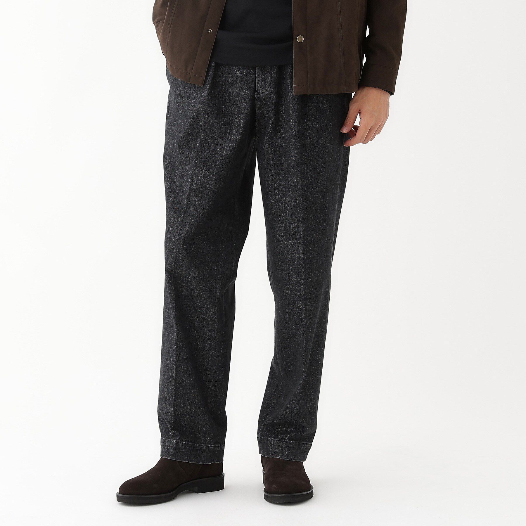 TAKEO KIKUCHI「【THE FLAGSHIP】ストレッチデニム スラックス」|デニム|