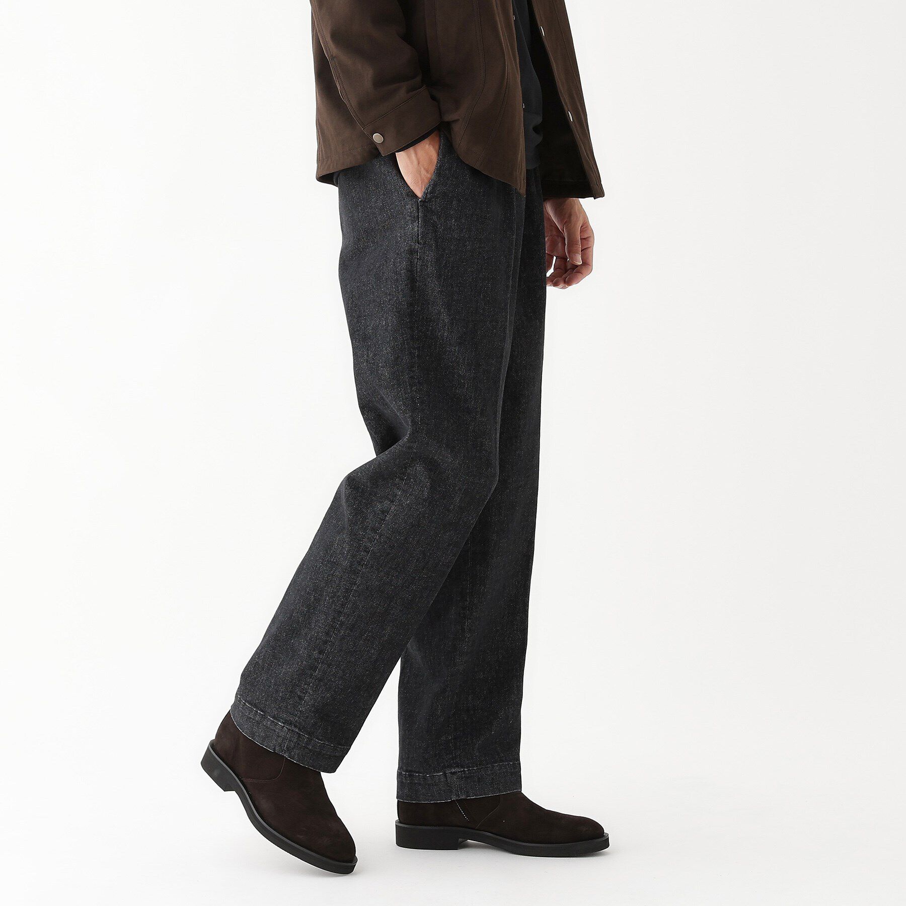 TAKEO KIKUCHI「【THE FLAGSHIP】ストレッチデニム スラックス」|デニム|