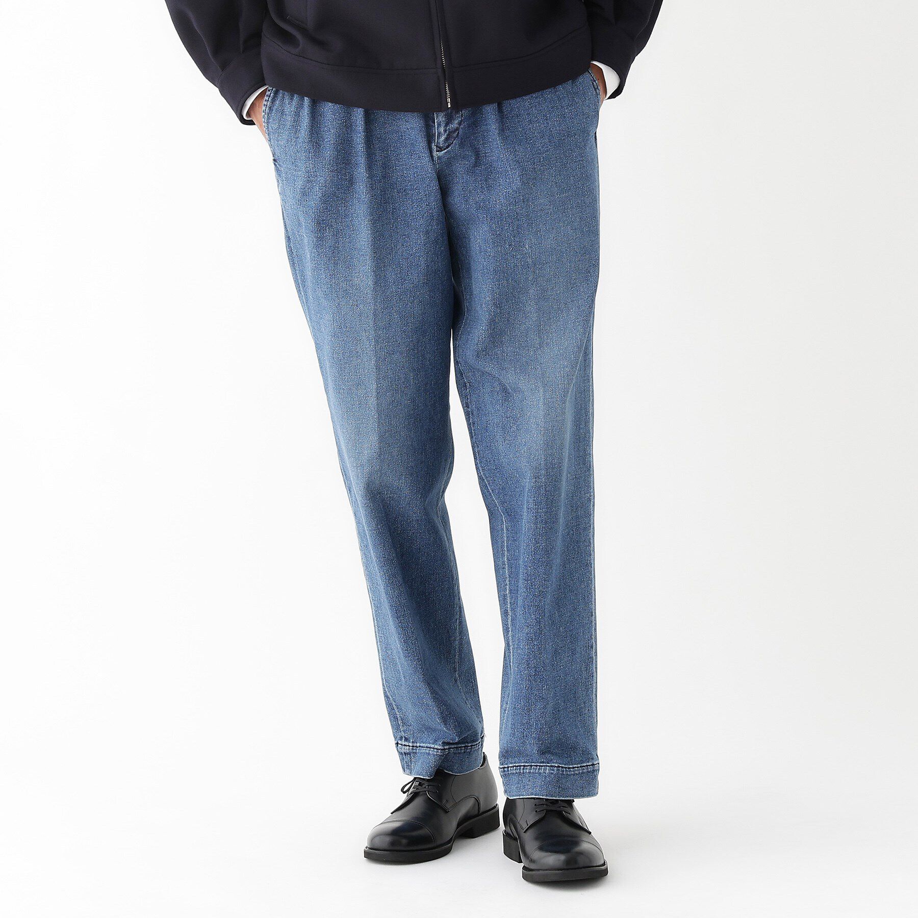 TAKEO KIKUCHI「【THE FLAGSHIP】ストレッチデニム スラックス」|デニム|