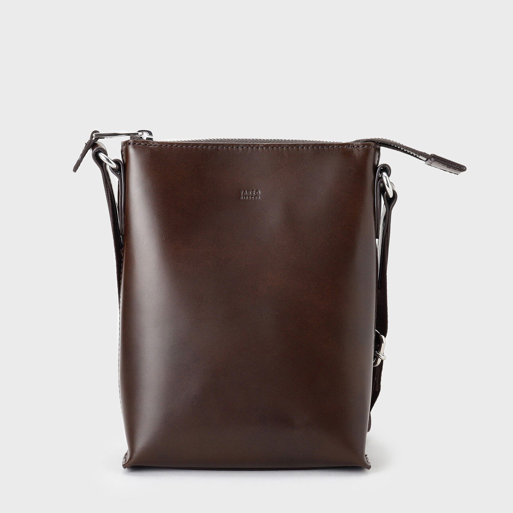 TAKEO KIKUCHI「【ヘビタンレザー】ミニショルダー バッグ」|ショルダー・メッセンジャー|ブラウン(043)