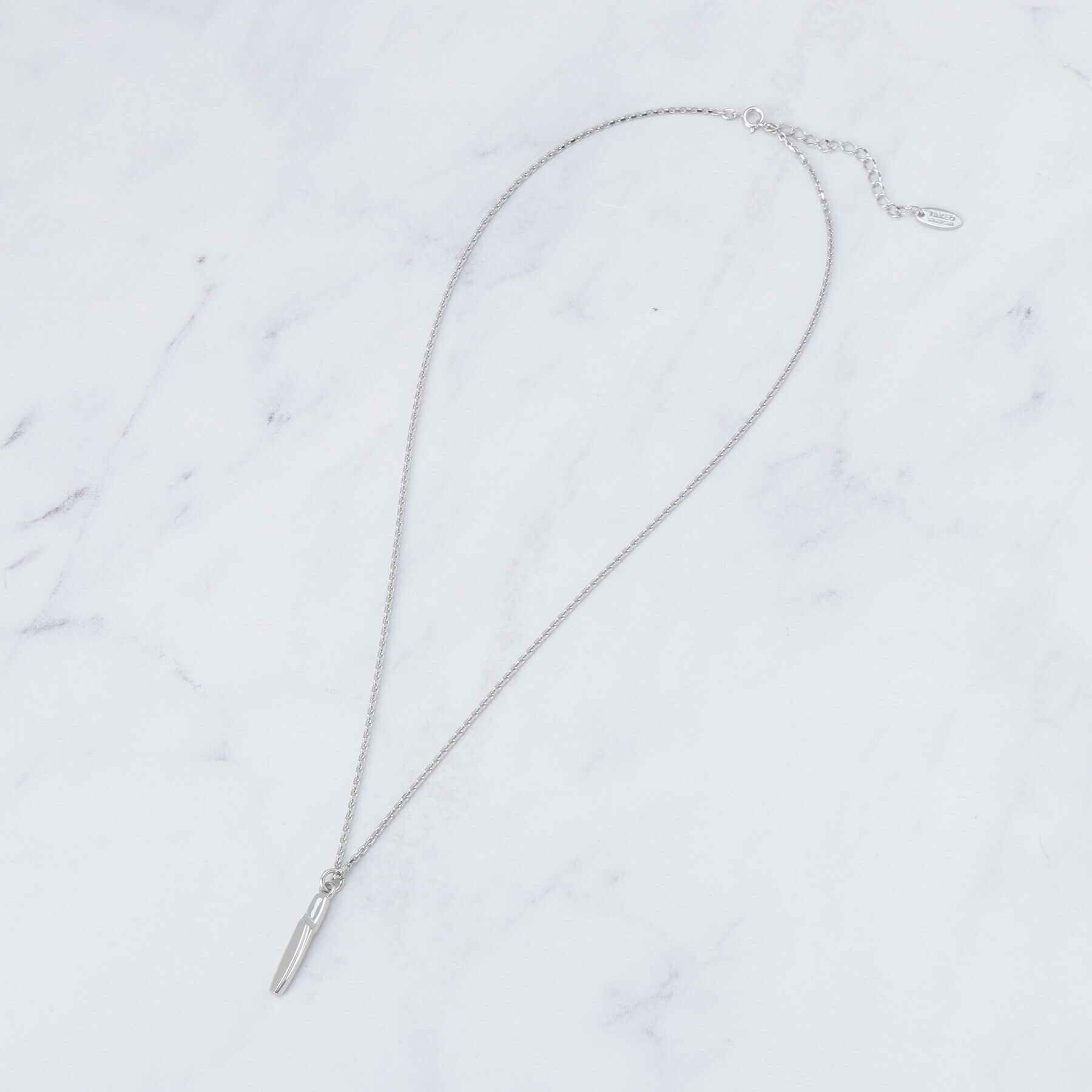 TAKEO KIKUCHI「【Made in JAPAN】テーパーコントラスト ネックレス」|ネックレス|