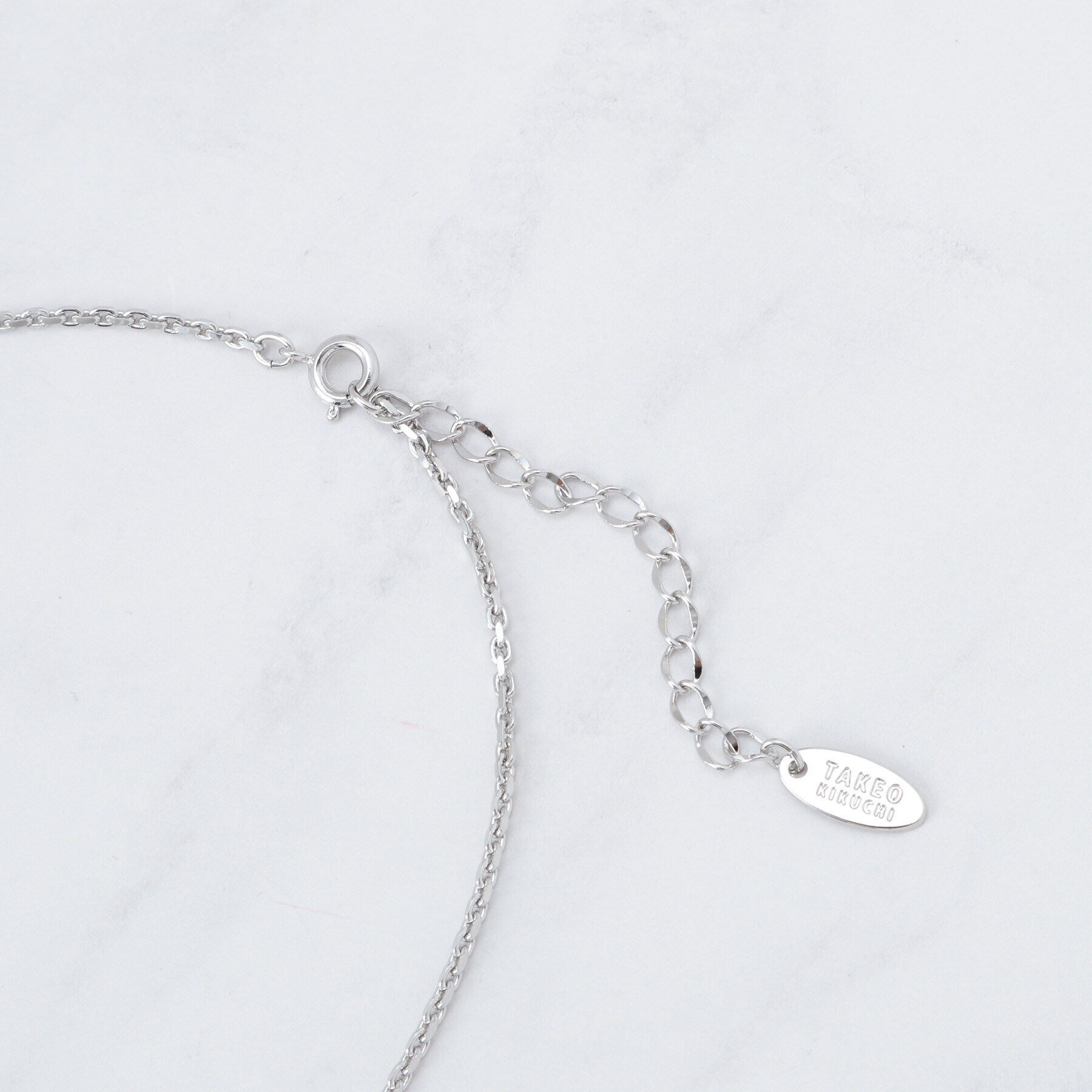 TAKEO KIKUCHI「【Made in JAPAN】テーパーコントラスト ネックレス」|ネックレス|