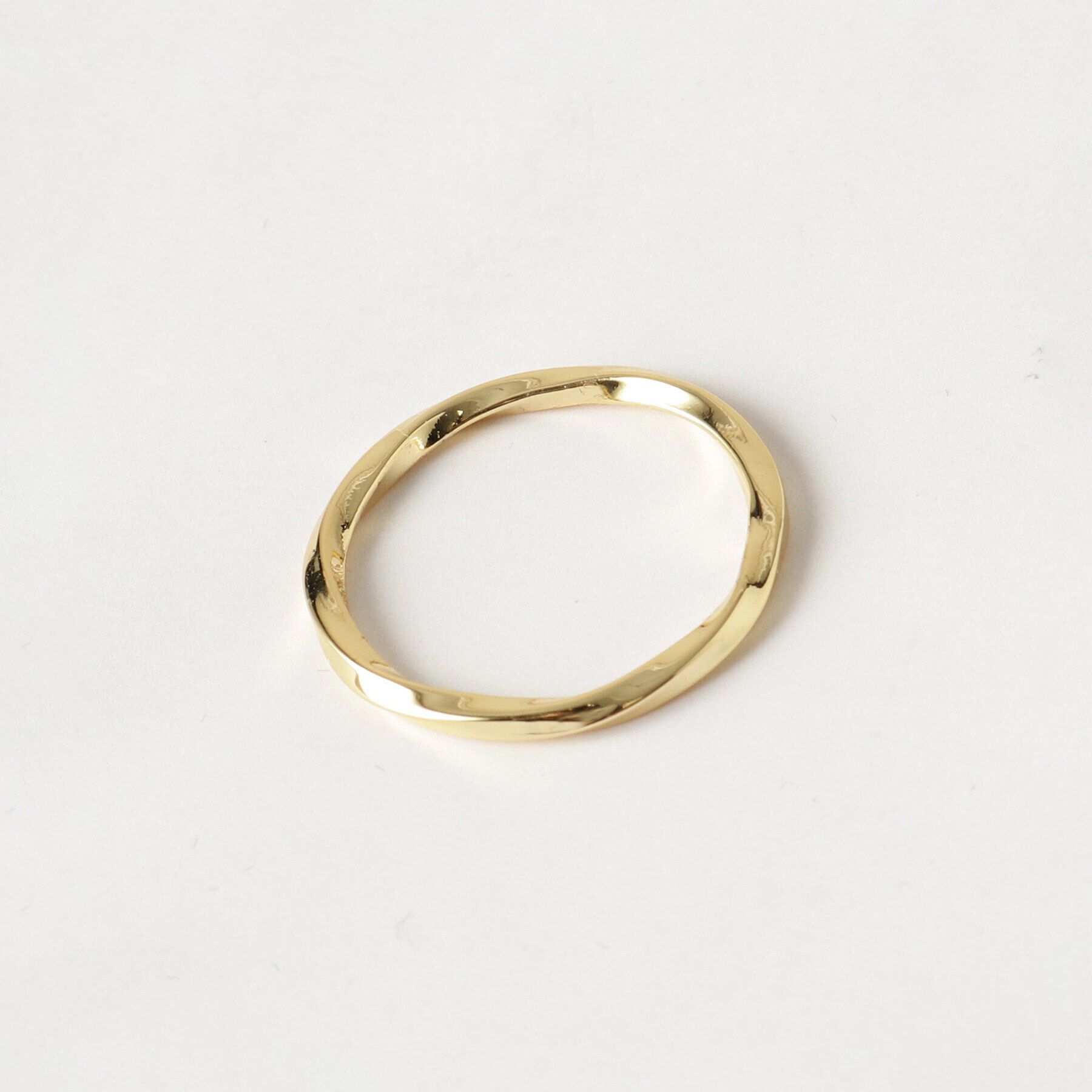 TAKEO KIKUCHI「ツイストリング」|リング|ゴールド(007)