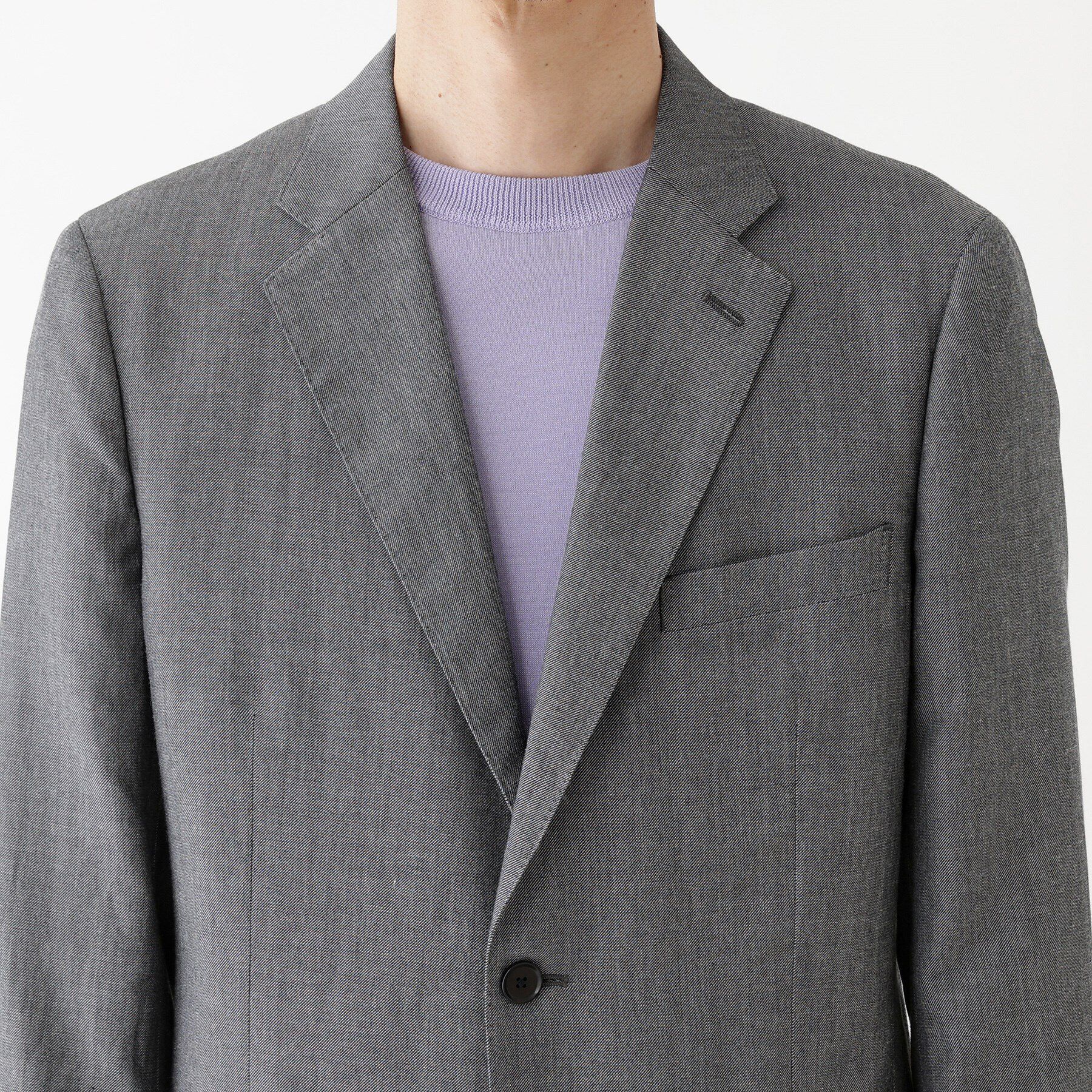 TAKEO KIKUCHI「【THE FLAGSHIP】シャンブレーツイル ジャケット」|スーツ|