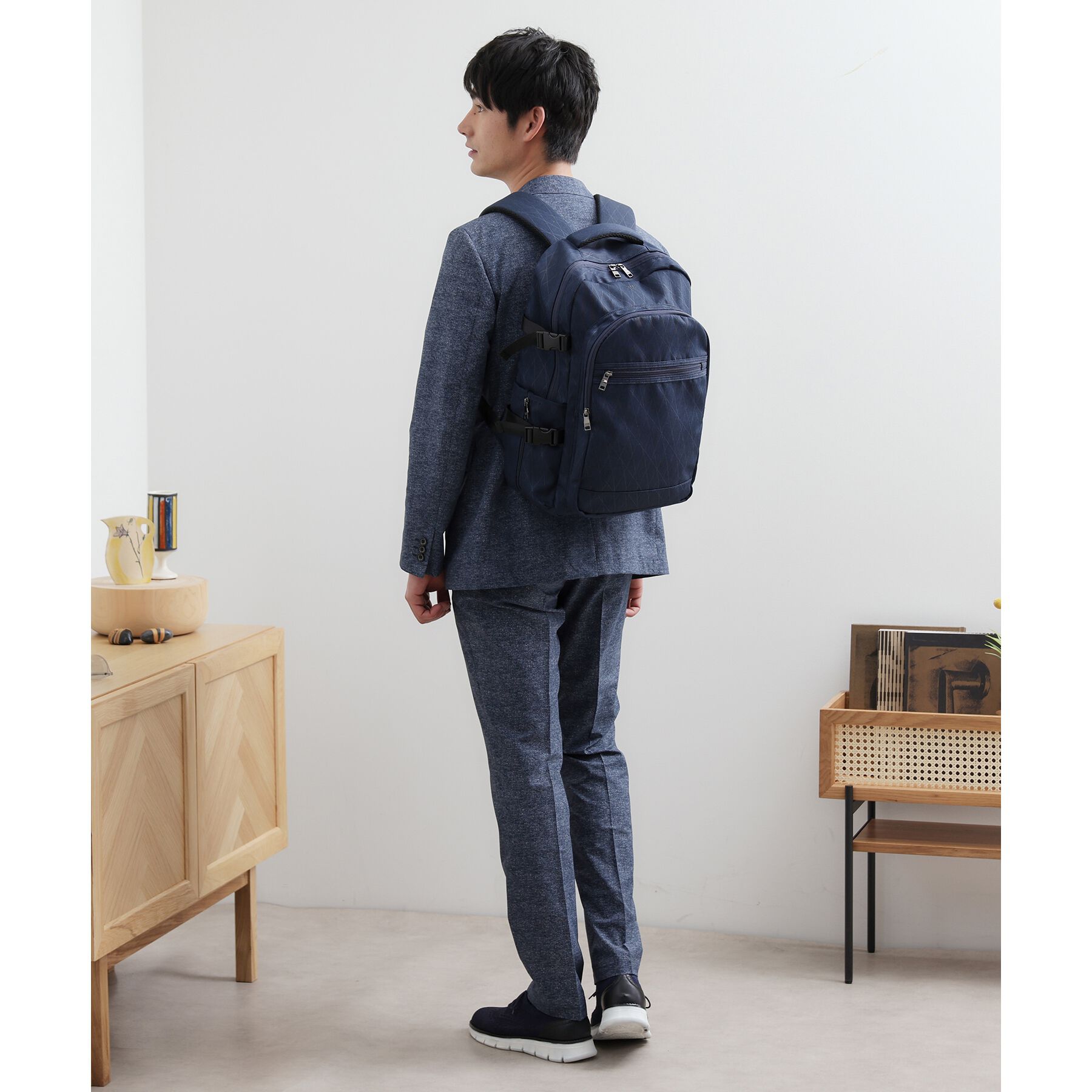 TAKEO KIKUCHI「【多機能・軽量】NEWシャドーライン バックパック」|リュック|