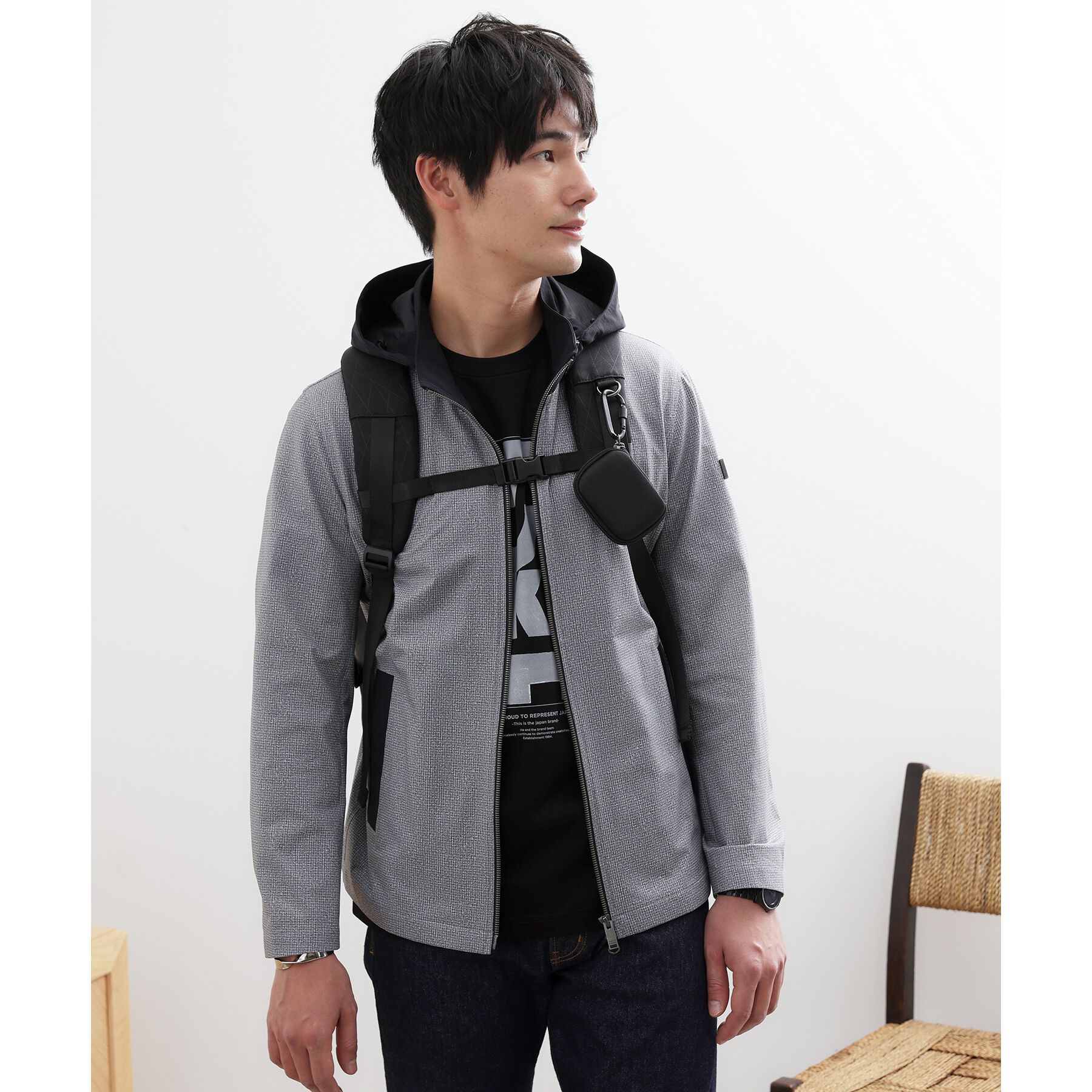 TAKEO KIKUCHI「【多機能・軽量】NEWシャドーライン バックパック」|リュック|